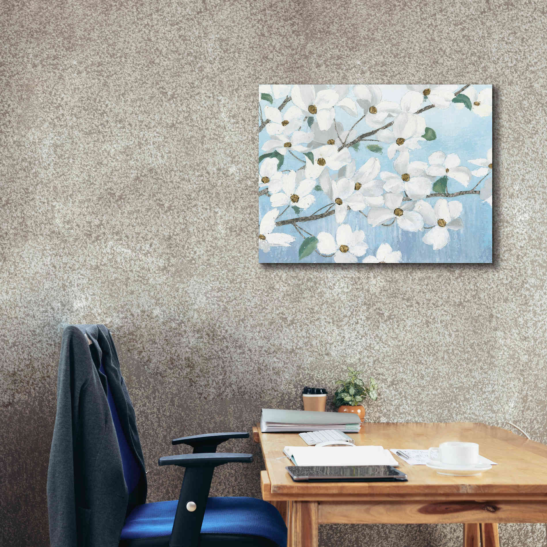 'Graceful Touch' by James Wiens, Canvas Wall Art,34 x 26