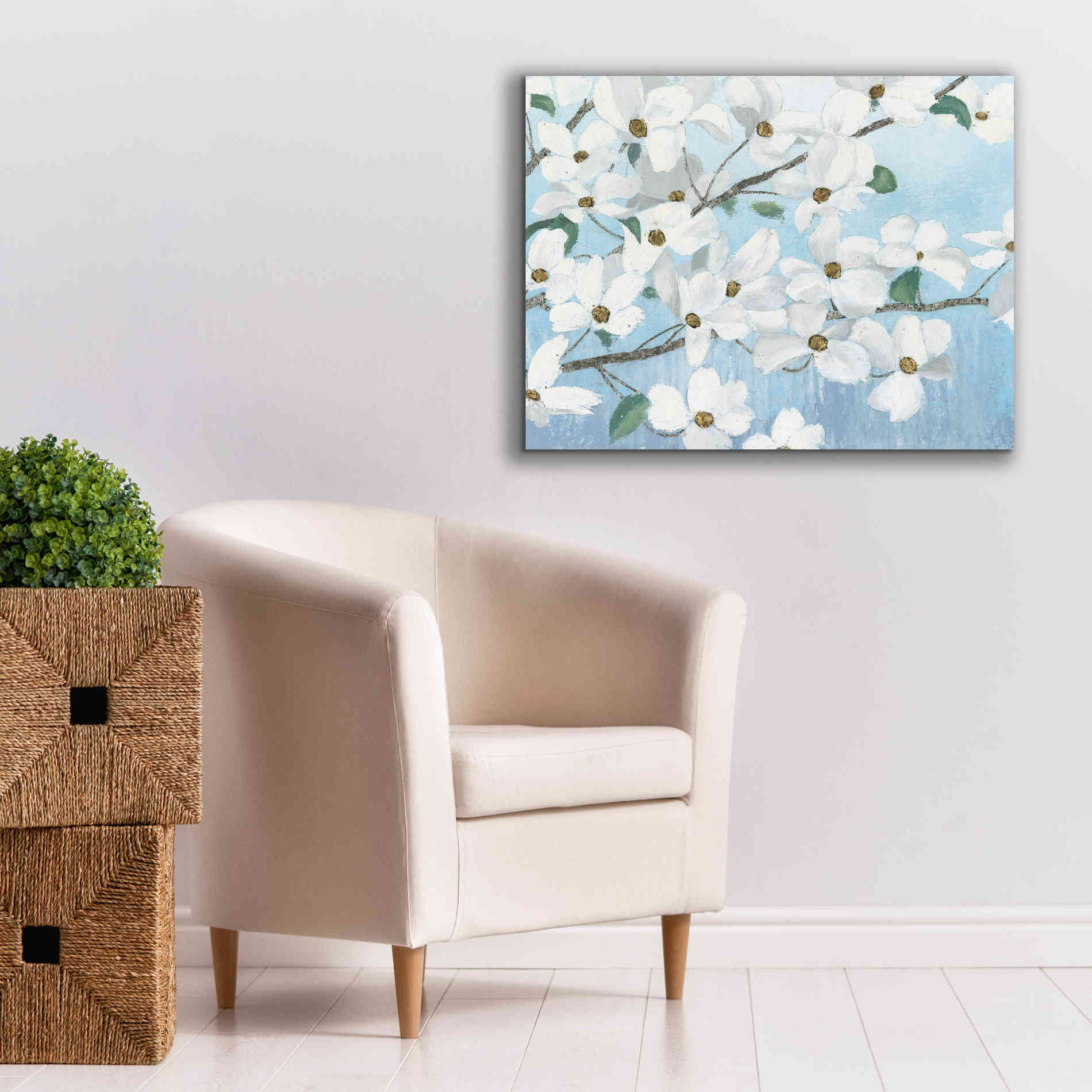 'Graceful Touch' by James Wiens, Canvas Wall Art,34 x 26