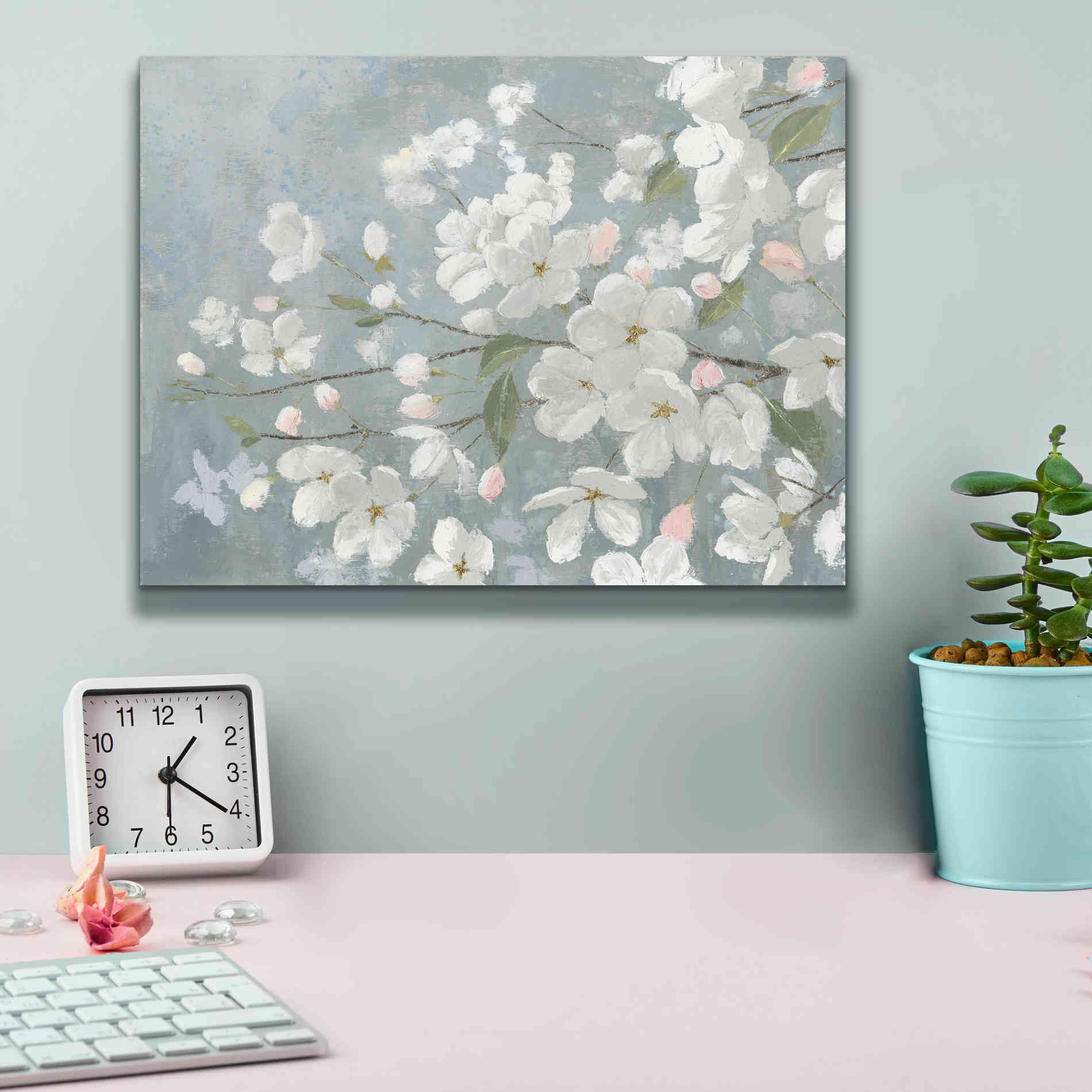 'Spring Beautiful' by James Wiens, Canvas Wall Art,16 x 12