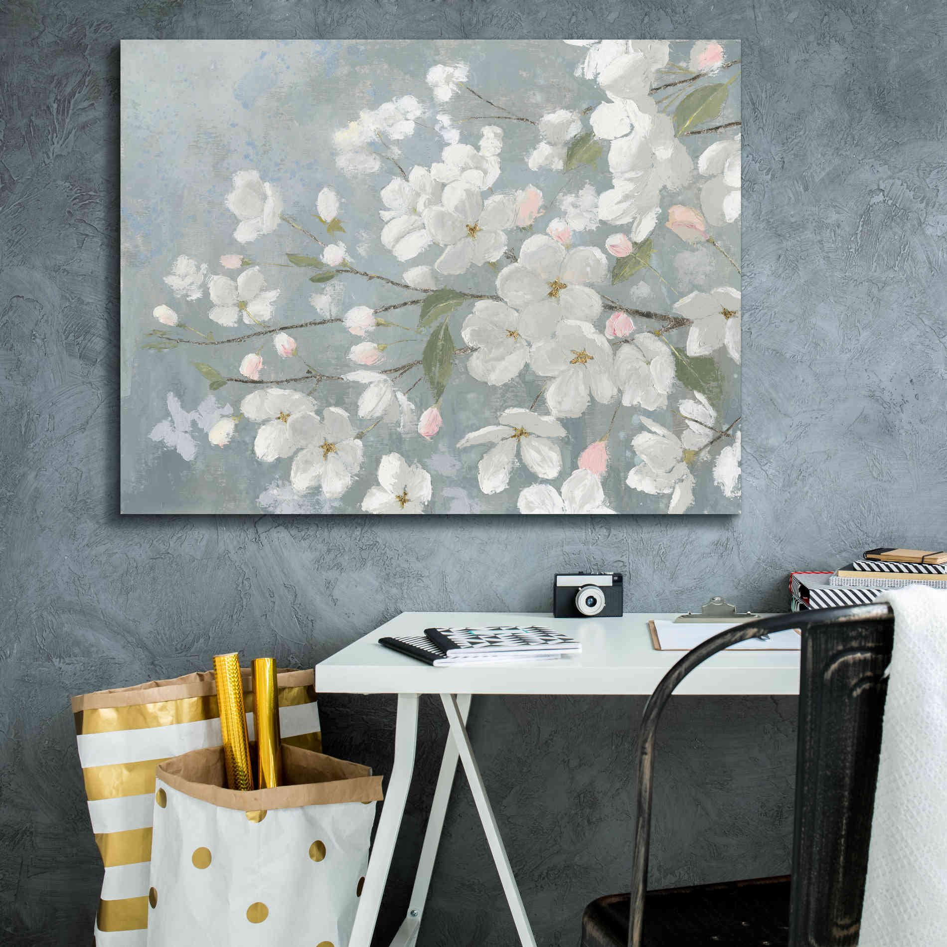 'Spring Beautiful' by James Wiens, Canvas Wall Art,34 x 26