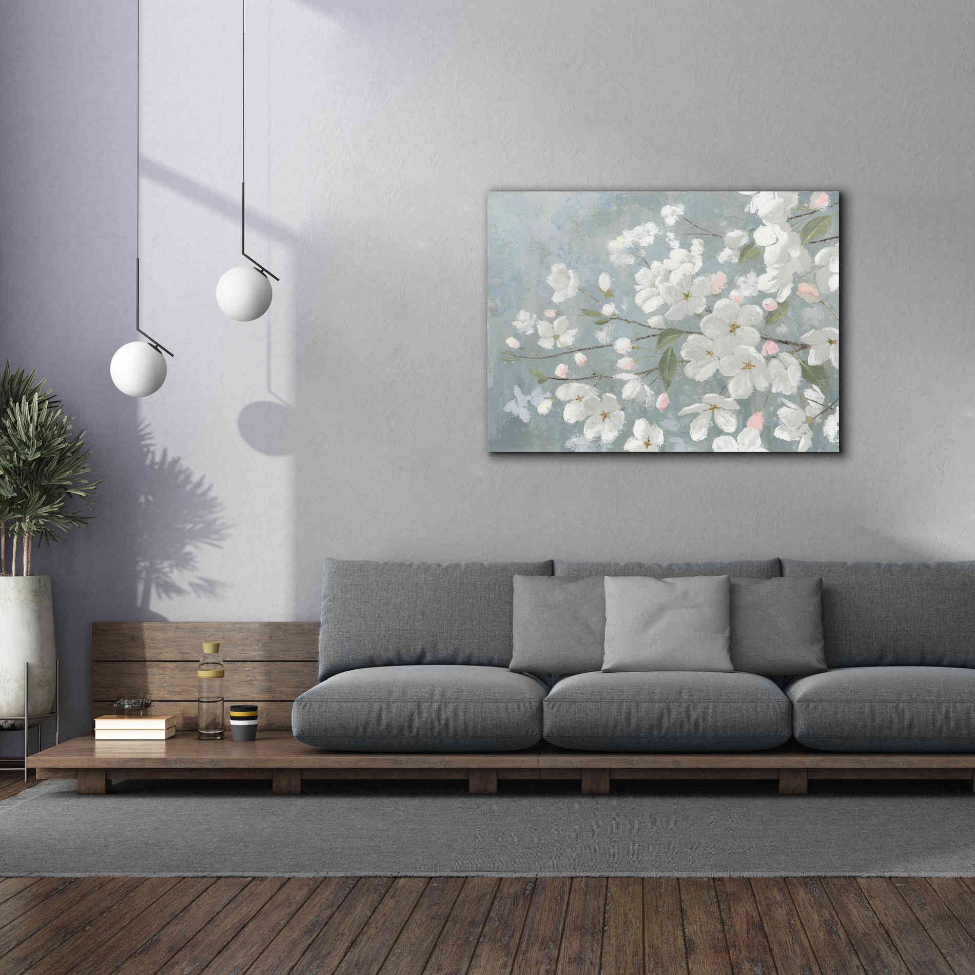'Spring Beautiful' by James Wiens, Canvas Wall Art,54 x 40