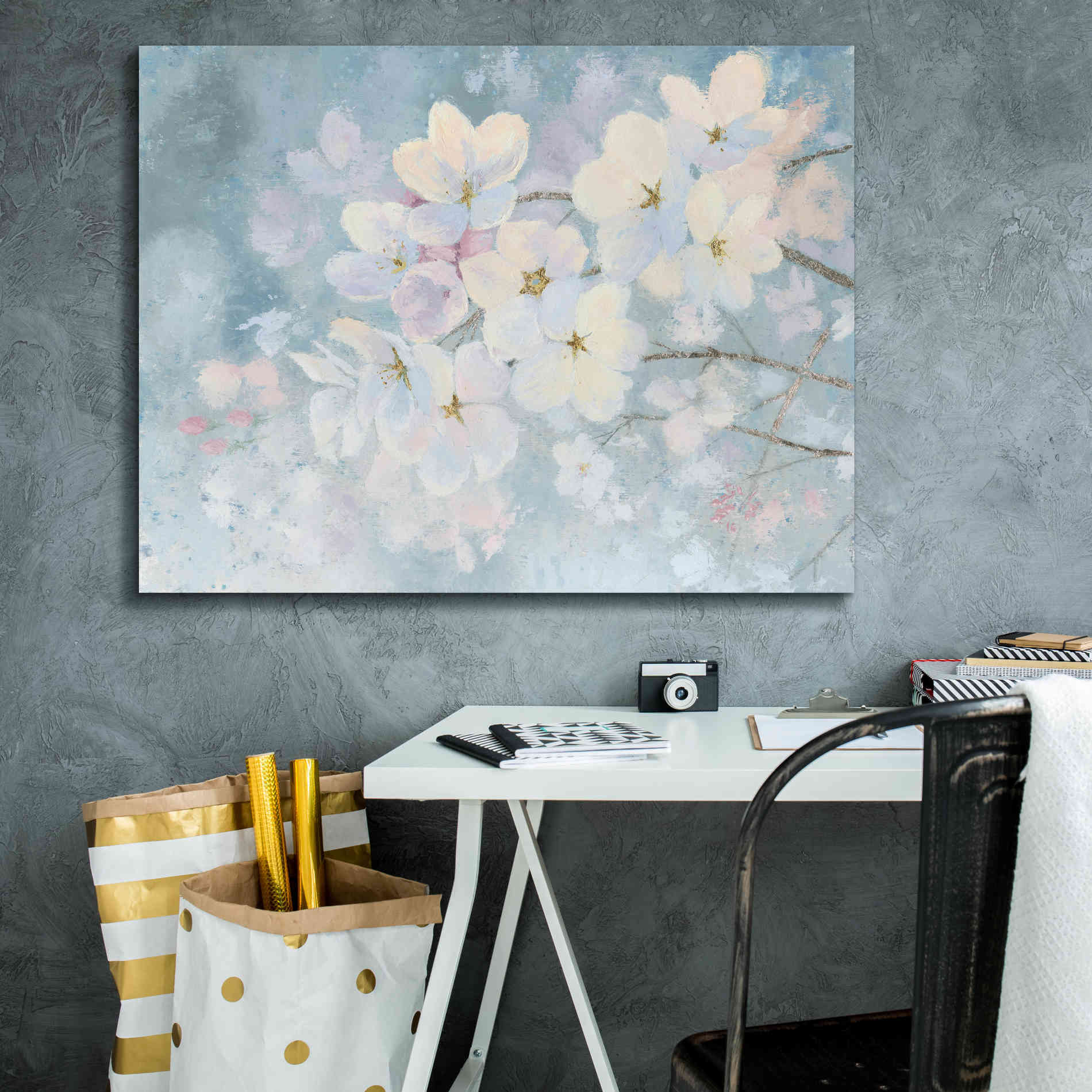 'Splendid Bloom' by James Wiens, Canvas Wall Art,34 x 26