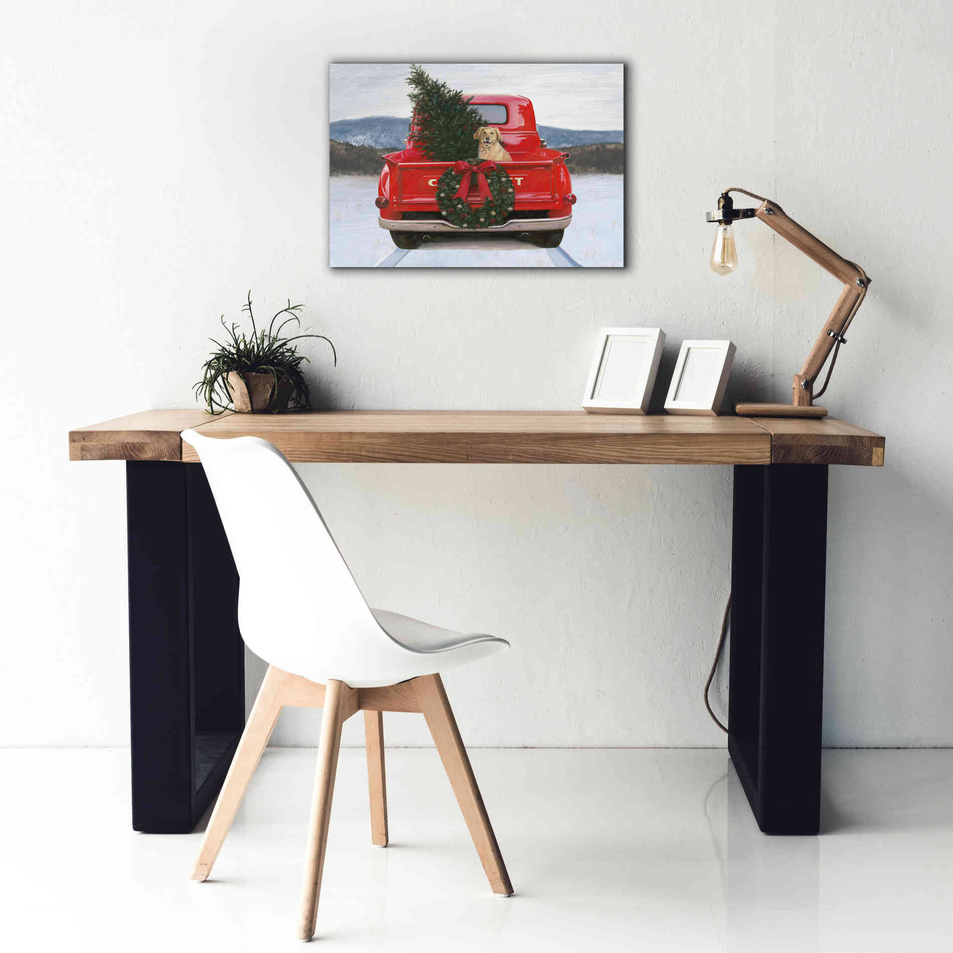 'Christmas in the Heartland IV' by James Wiens, Canvas Wall Art,26 x 18