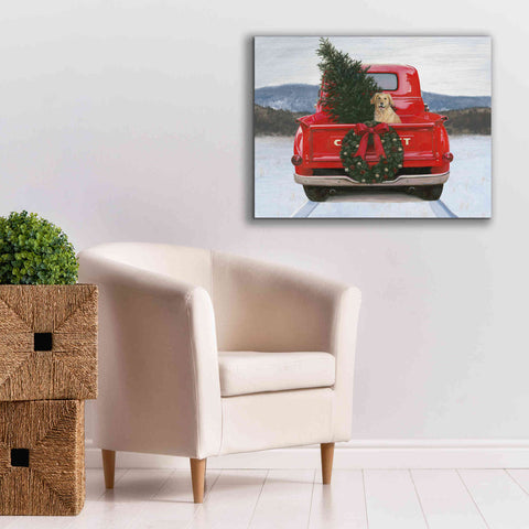Image of 'Christmas in the Heartland IV' by James Wiens, Canvas Wall Art,34 x 26