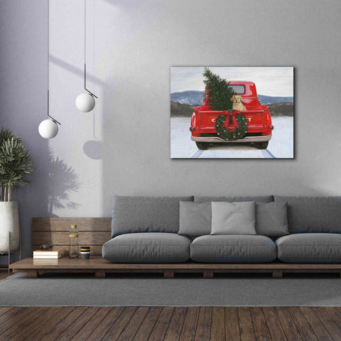Image of 'Christmas in the Heartland IV' by James Wiens, Canvas Wall Art,54 x 40
