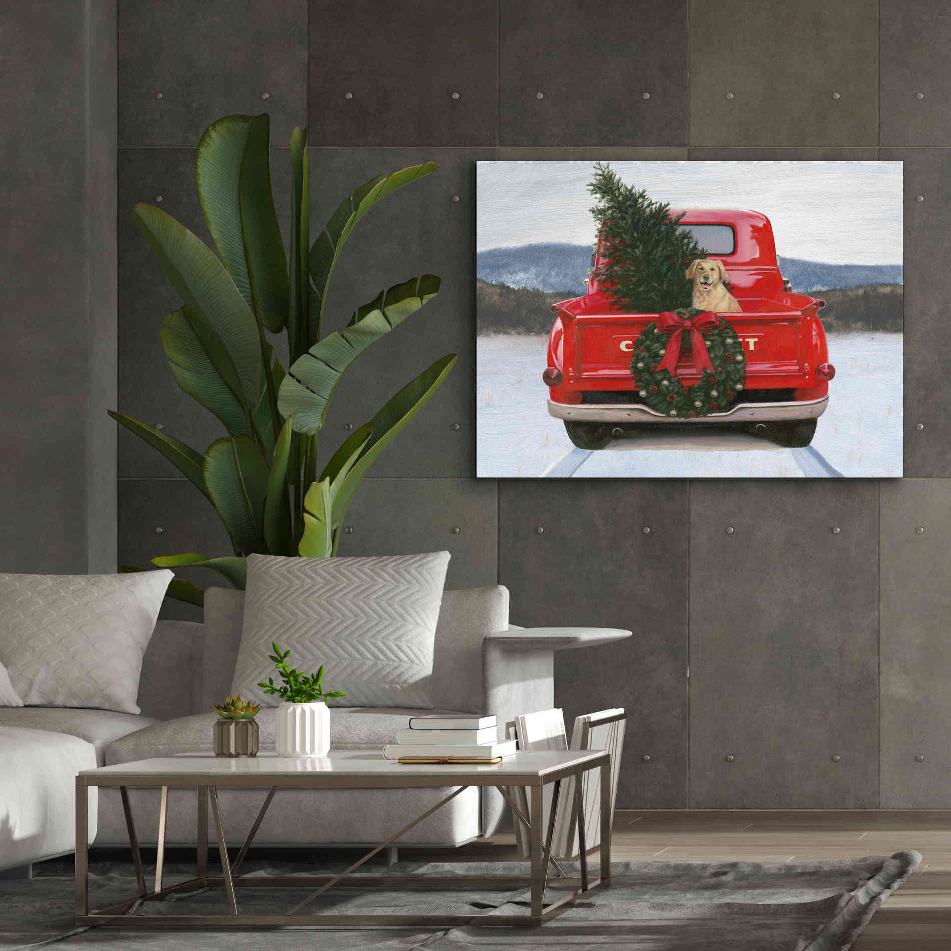 'Christmas in the Heartland IV' by James Wiens, Canvas Wall Art,54 x 40