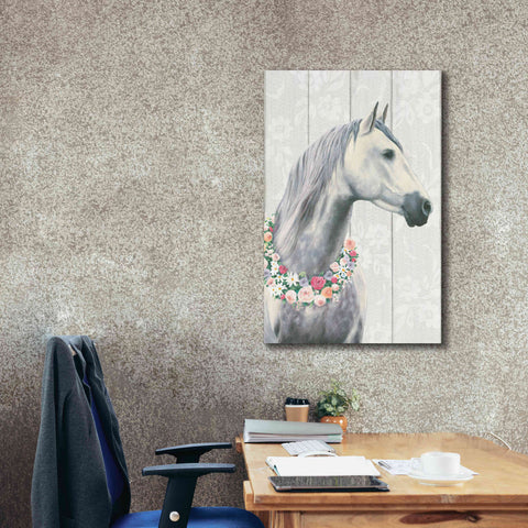 Image of 'Spirit Stallion I on wood' by James Wiens, Canvas Wall Art,26 x 40