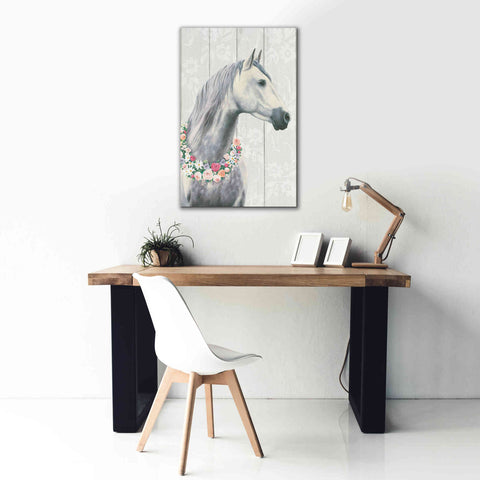 Image of 'Spirit Stallion I on wood' by James Wiens, Canvas Wall Art,26 x 40