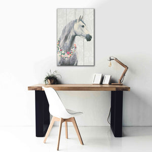 'Spirit Stallion I on wood' by James Wiens, Canvas Wall Art,26 x 40