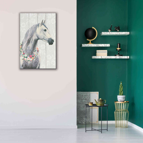 Image of 'Spirit Stallion I on wood' by James Wiens, Canvas Wall Art,26 x 40