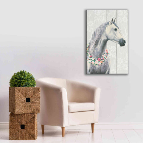 Image of 'Spirit Stallion I on wood' by James Wiens, Canvas Wall Art,26 x 40