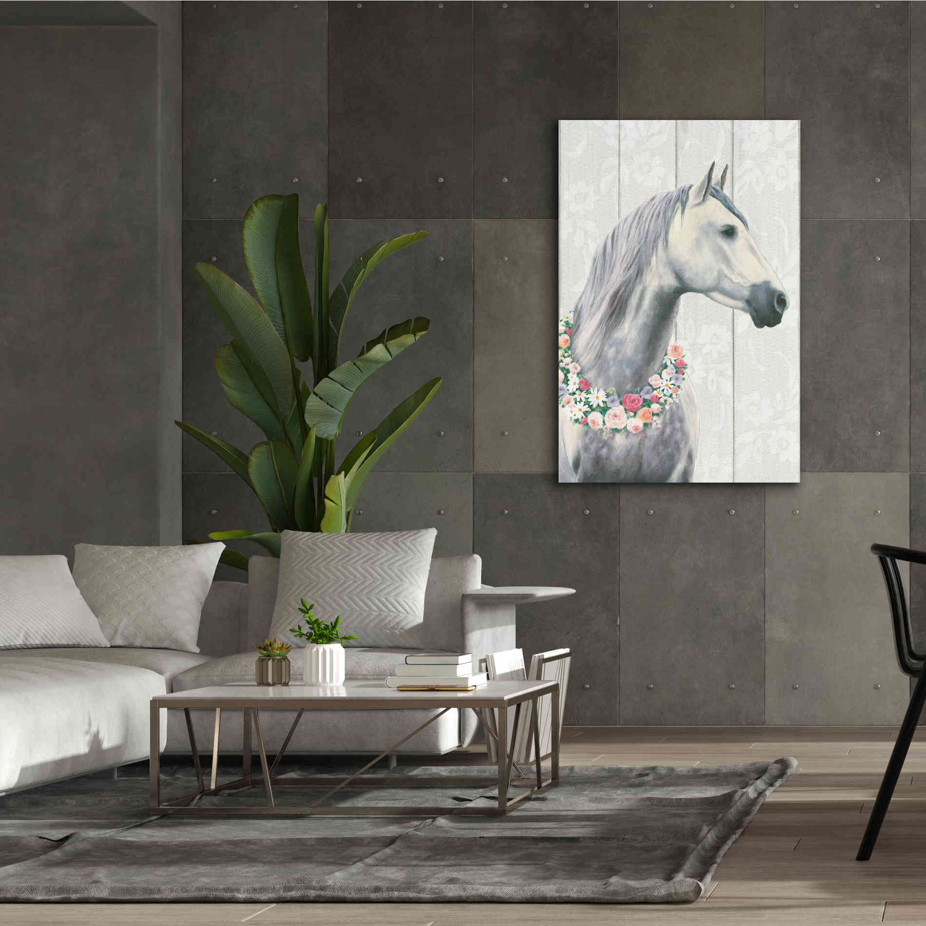 'Spirit Stallion I on wood' by James Wiens, Canvas Wall Art,40 x 60