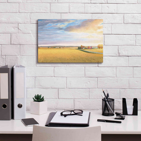 Image of 'Heartland Landscape' by James Wiens, Canvas Wall Art,18 x 12