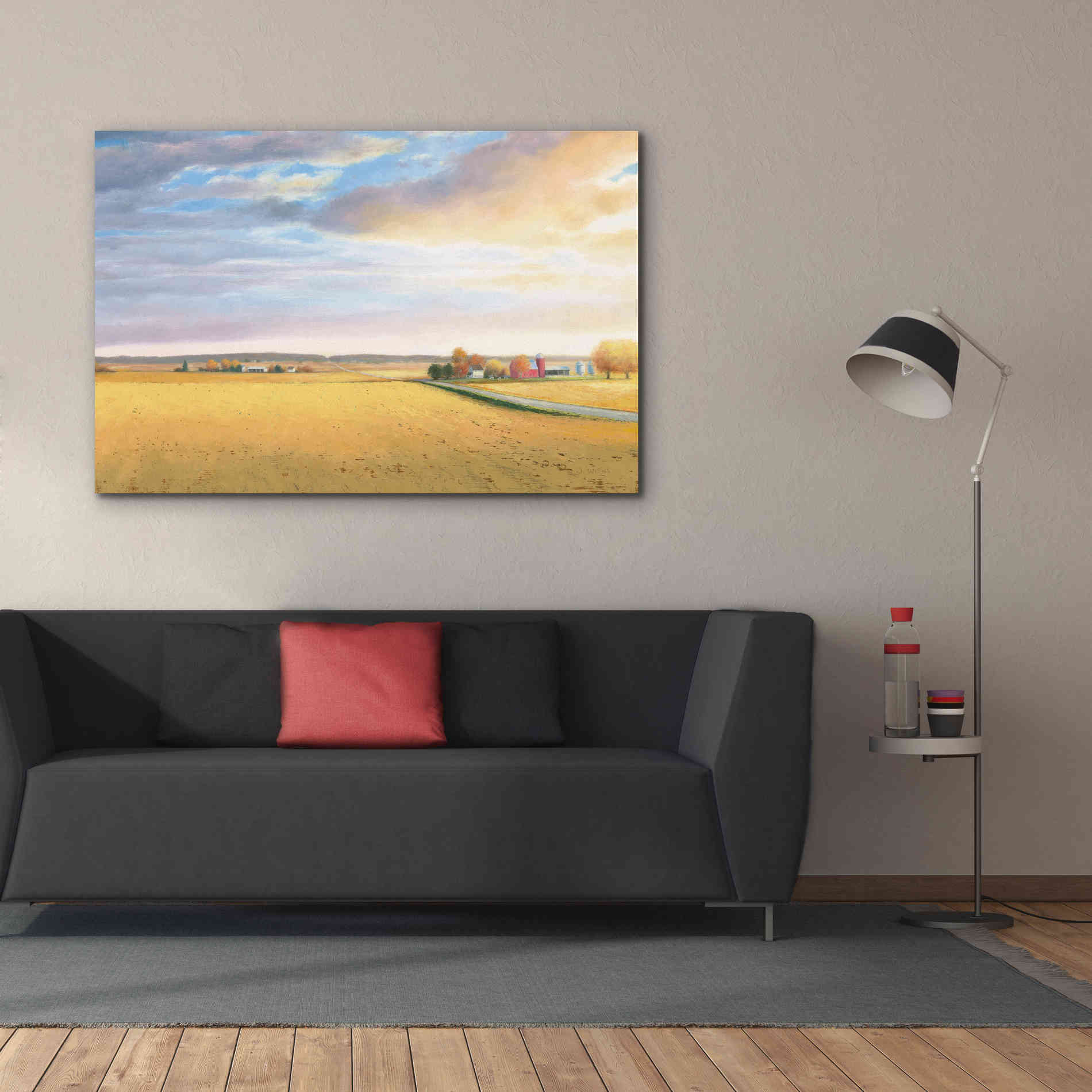 'Heartland Landscape' by James Wiens, Canvas Wall Art,60 x 40
