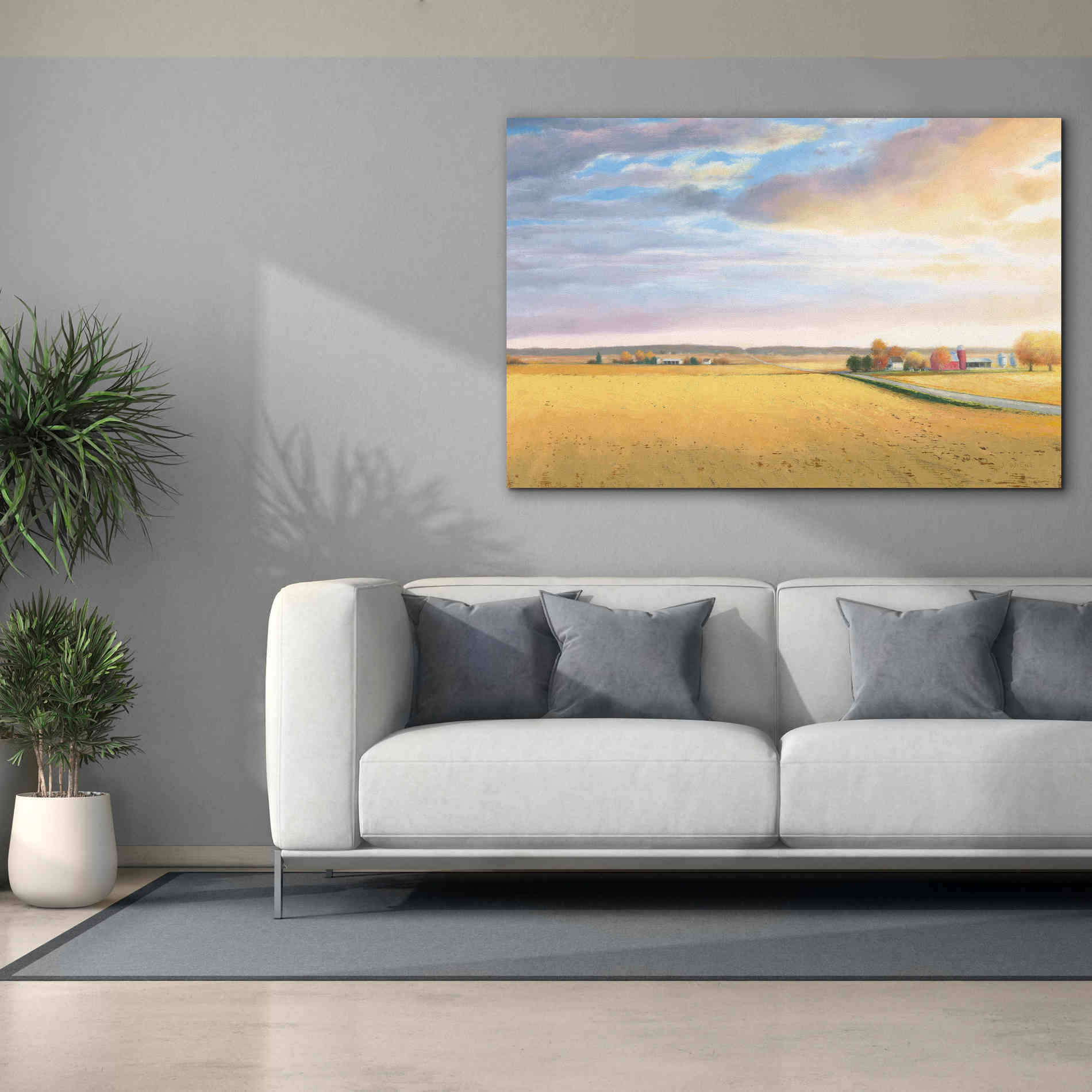 'Heartland Landscape' by James Wiens, Canvas Wall Art,60 x 40