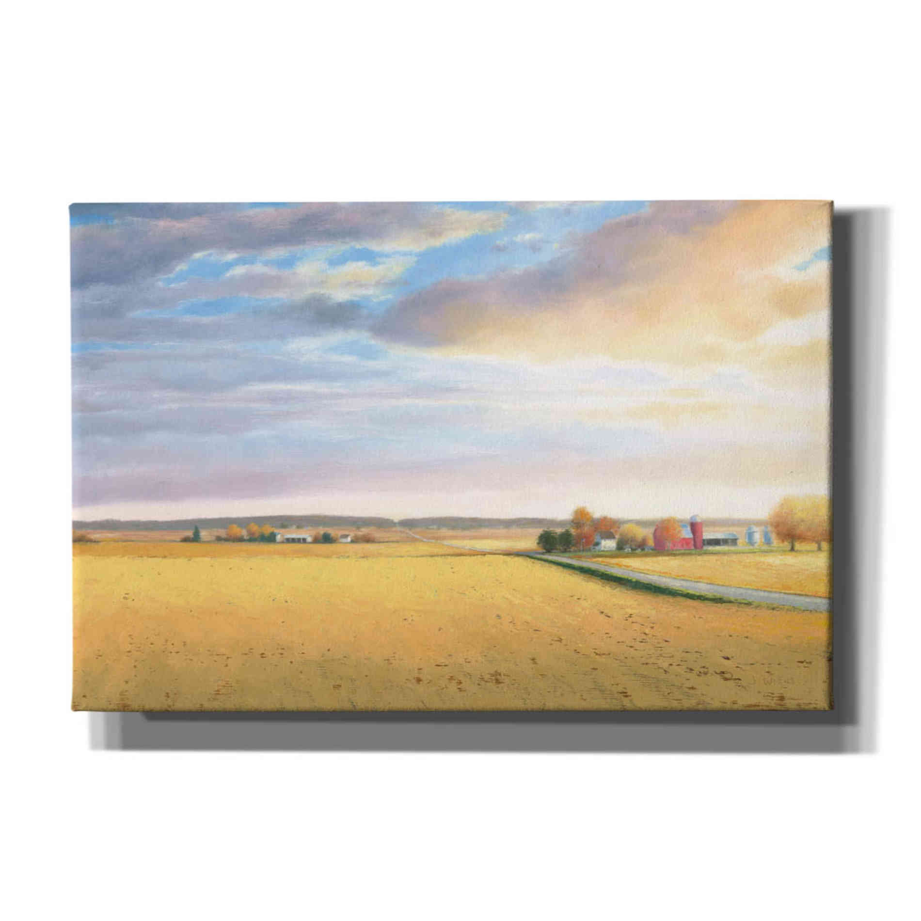 'Heartland Landscape' by James Wiens, Canvas Wall Art,18x12x1.1x0,26x18x1.1x0,40x26x1.74x0,60x40x1.74x0