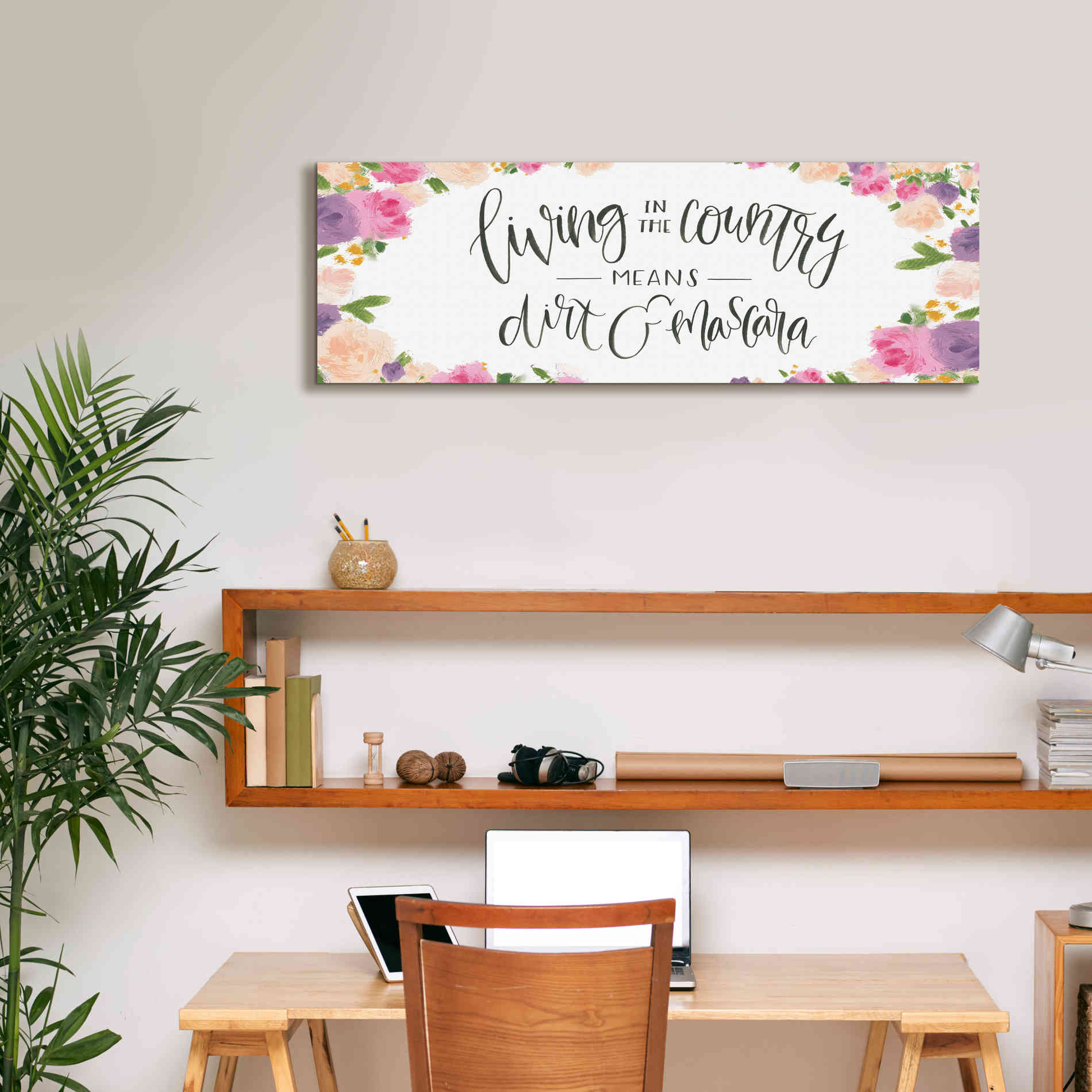 'Beautiful Country IV' by James Wiens, Canvas Wall Art,36 x 12