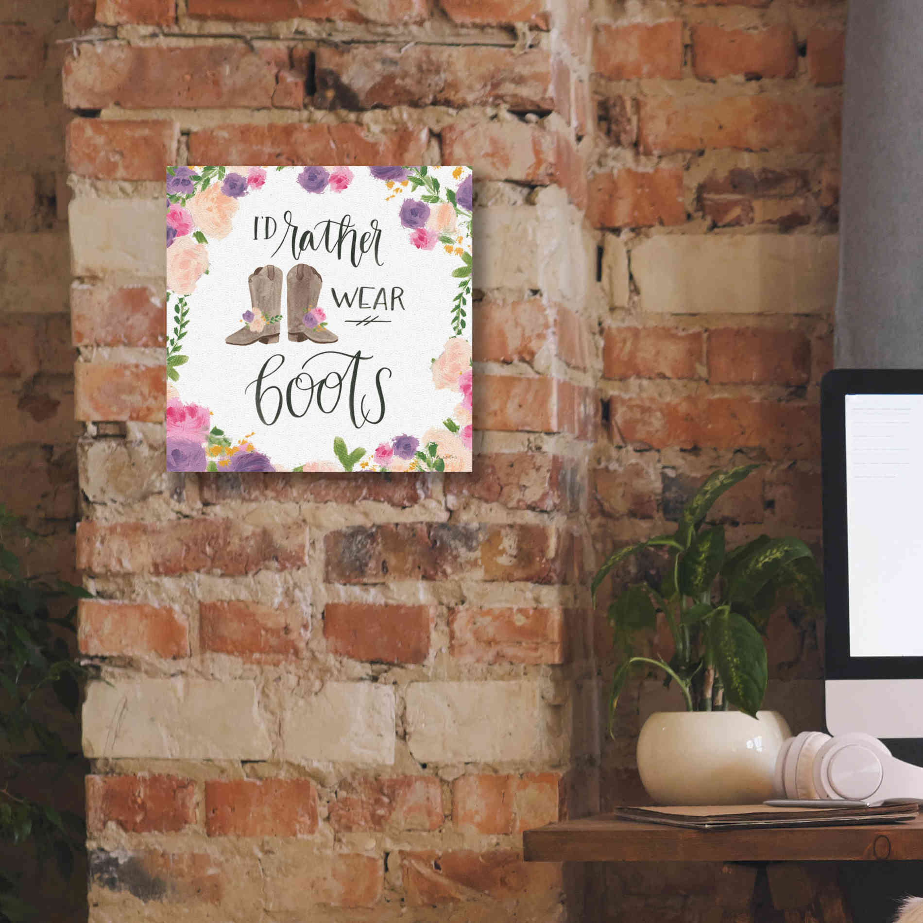 'Beautiful Country VII' by James Wiens, Canvas Wall Art,12 x 12