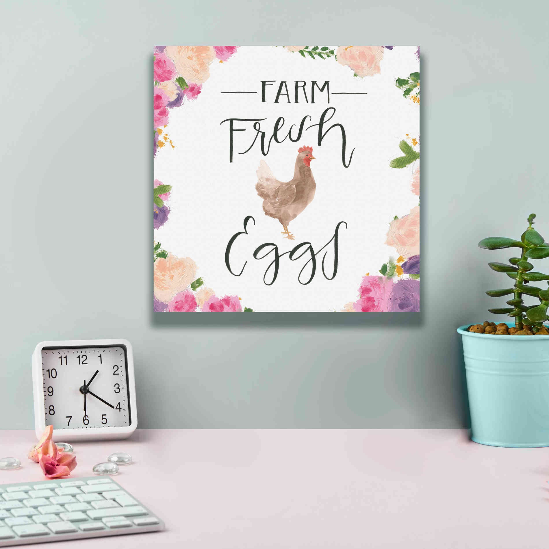 'Beautiful Country VIII' by James Wiens, Canvas Wall Art,12 x 12