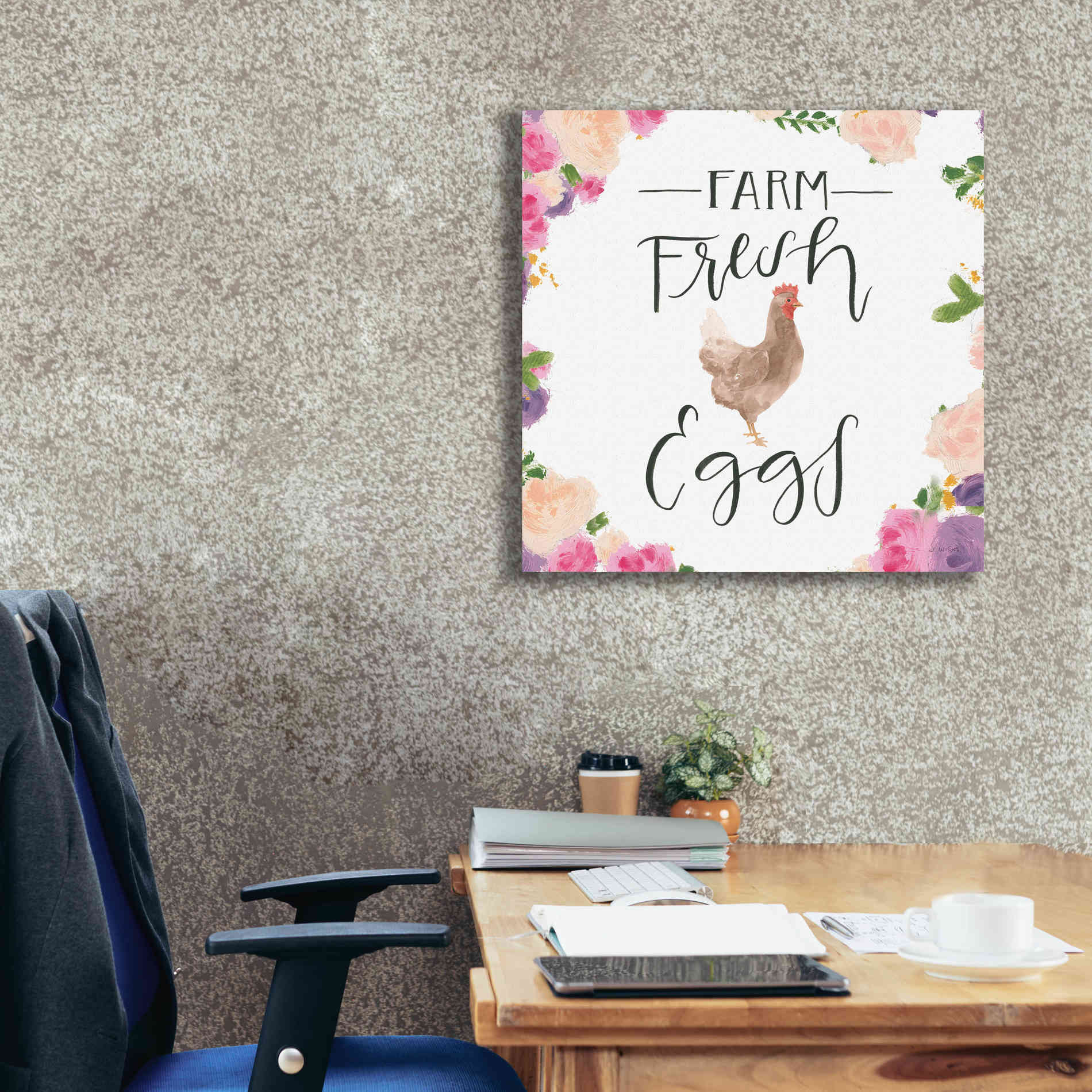 'Beautiful Country VIII' by James Wiens, Canvas Wall Art,26 x 26