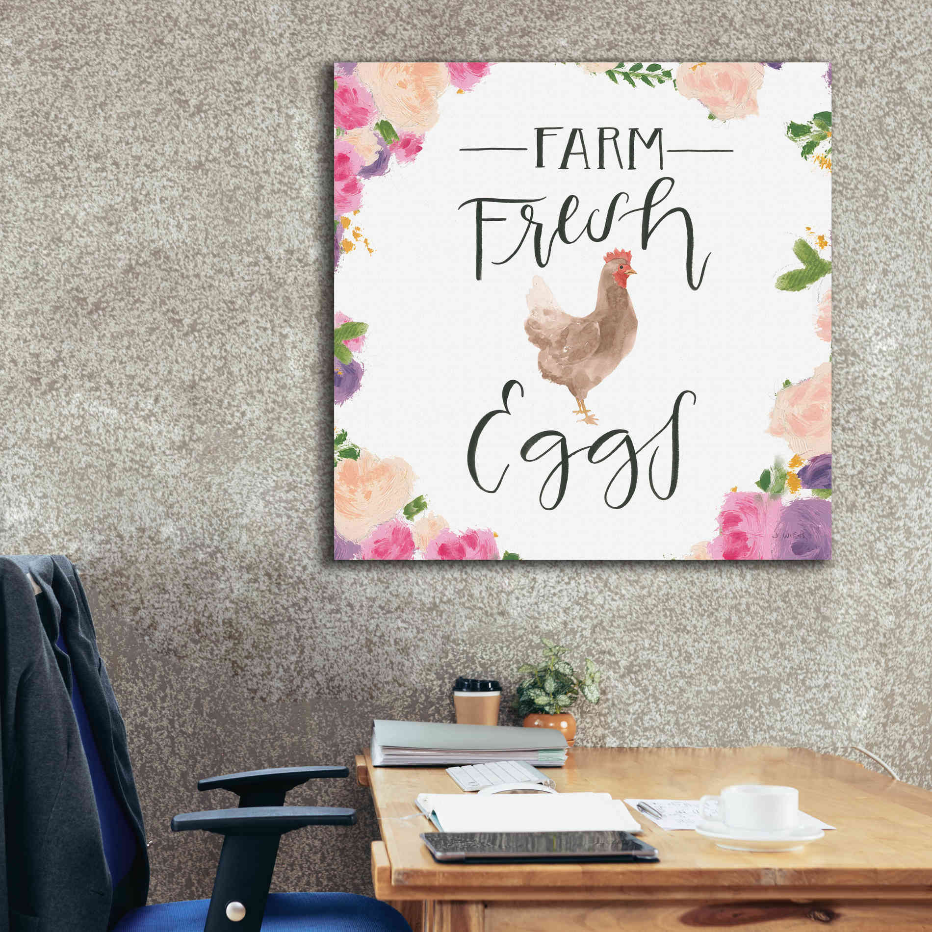 'Beautiful Country VIII' by James Wiens, Canvas Wall Art,37 x 37