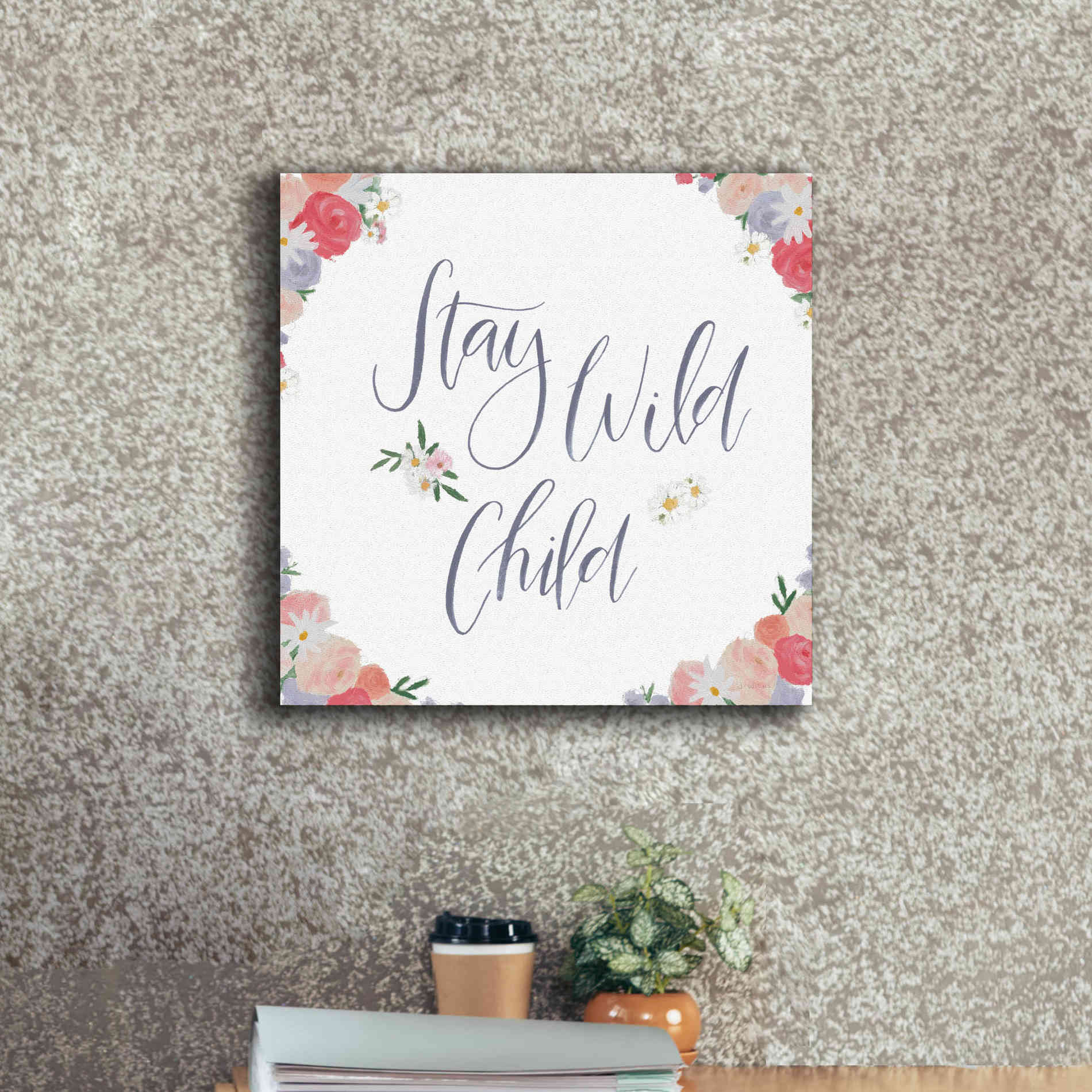 'Spirit Stallion VI' by James Wiens, Canvas Wall Art,18 x 18