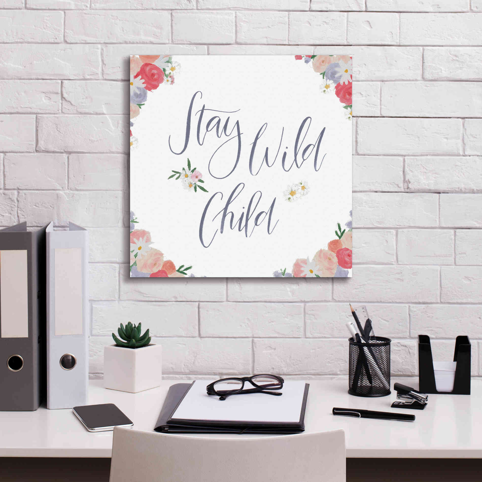 'Spirit Stallion VI' by James Wiens, Canvas Wall Art,18 x 18