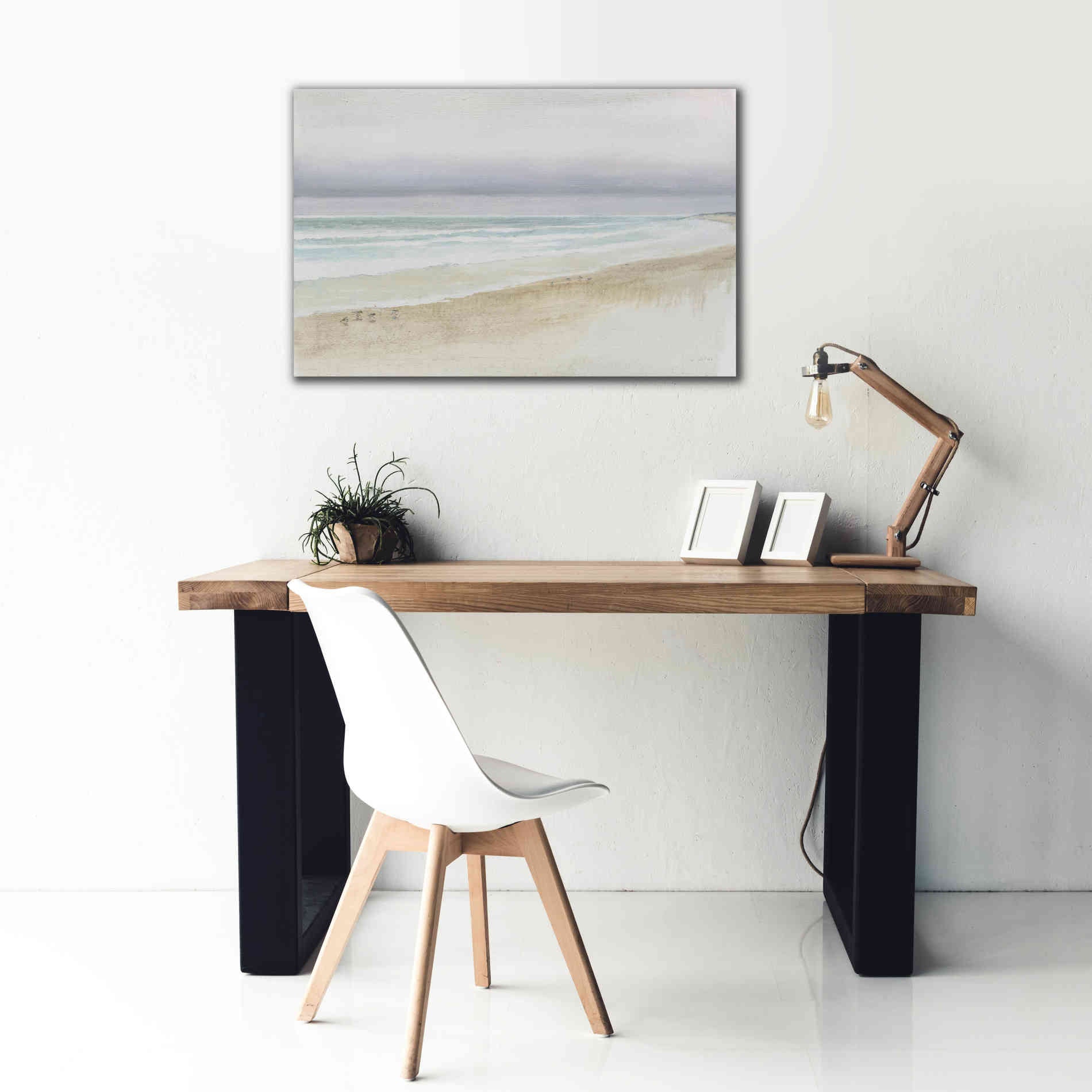 'Serene Seaside' by James Wiens, Canvas Wall Art,40 x 26