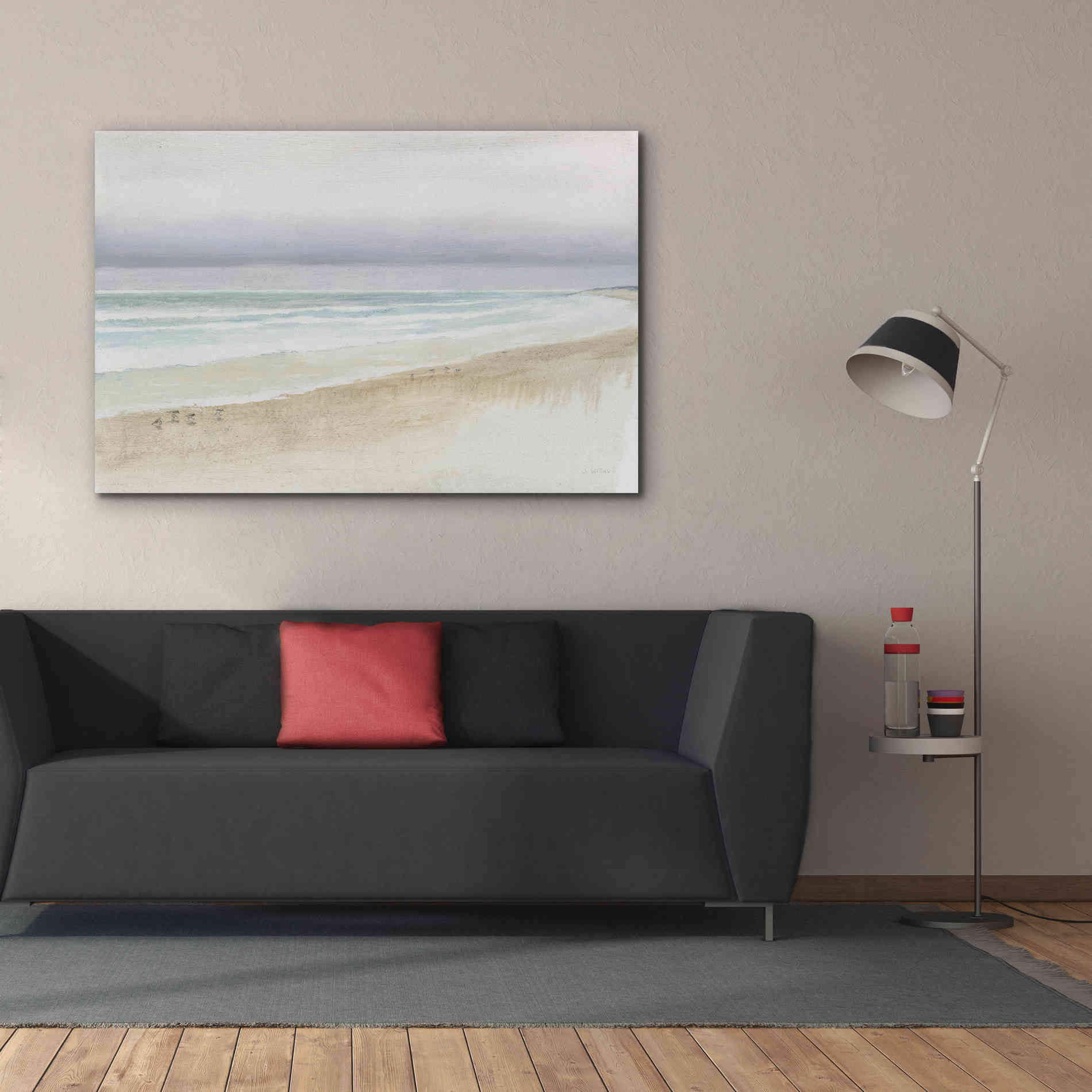 'Serene Seaside' by James Wiens, Canvas Wall Art,60 x 40
