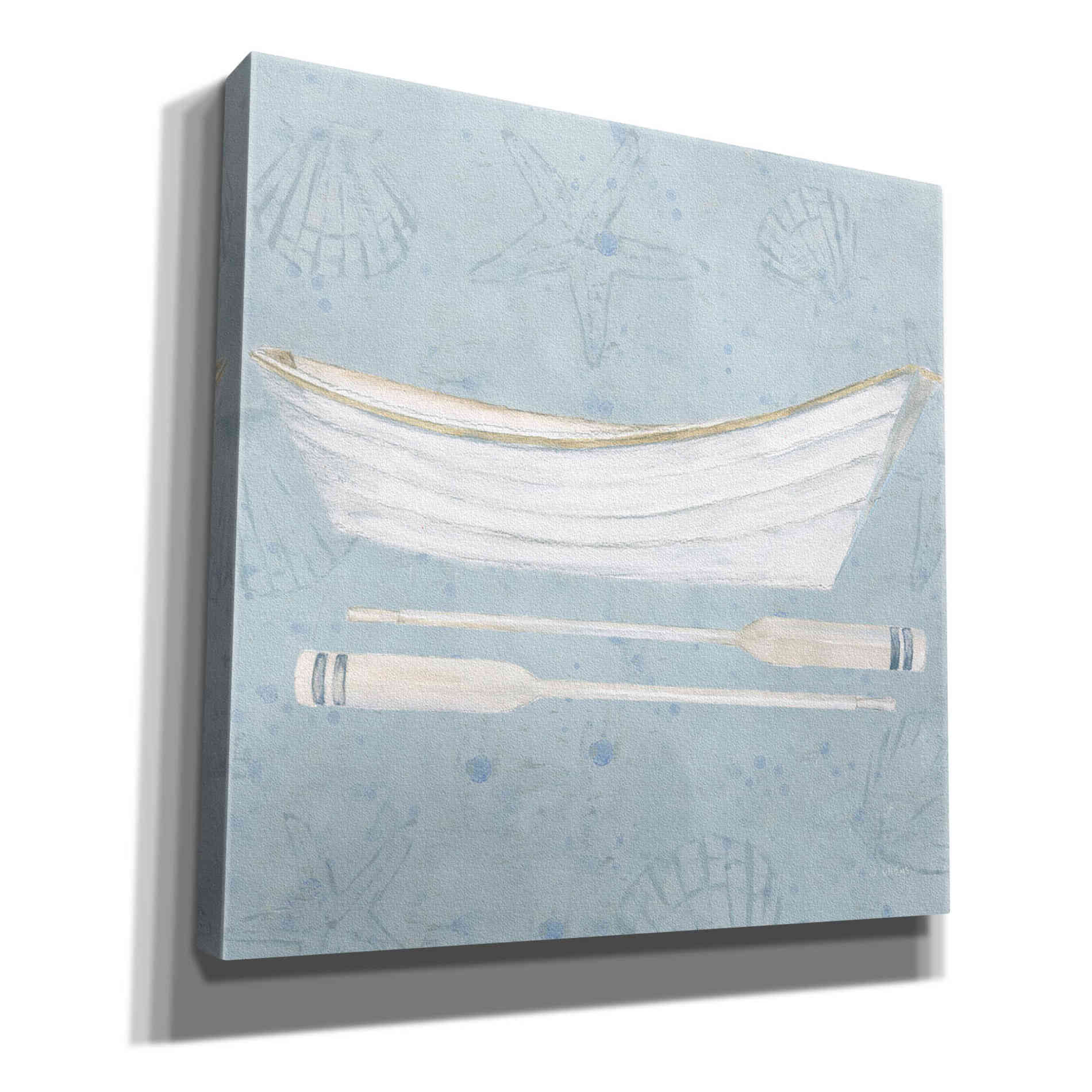 'Serene Seaside I' by James Wiens, Canvas Wall Art,12x12x1.1x0,18x18x1.1x0,26x26x1.74x0,37x37x1.74x0