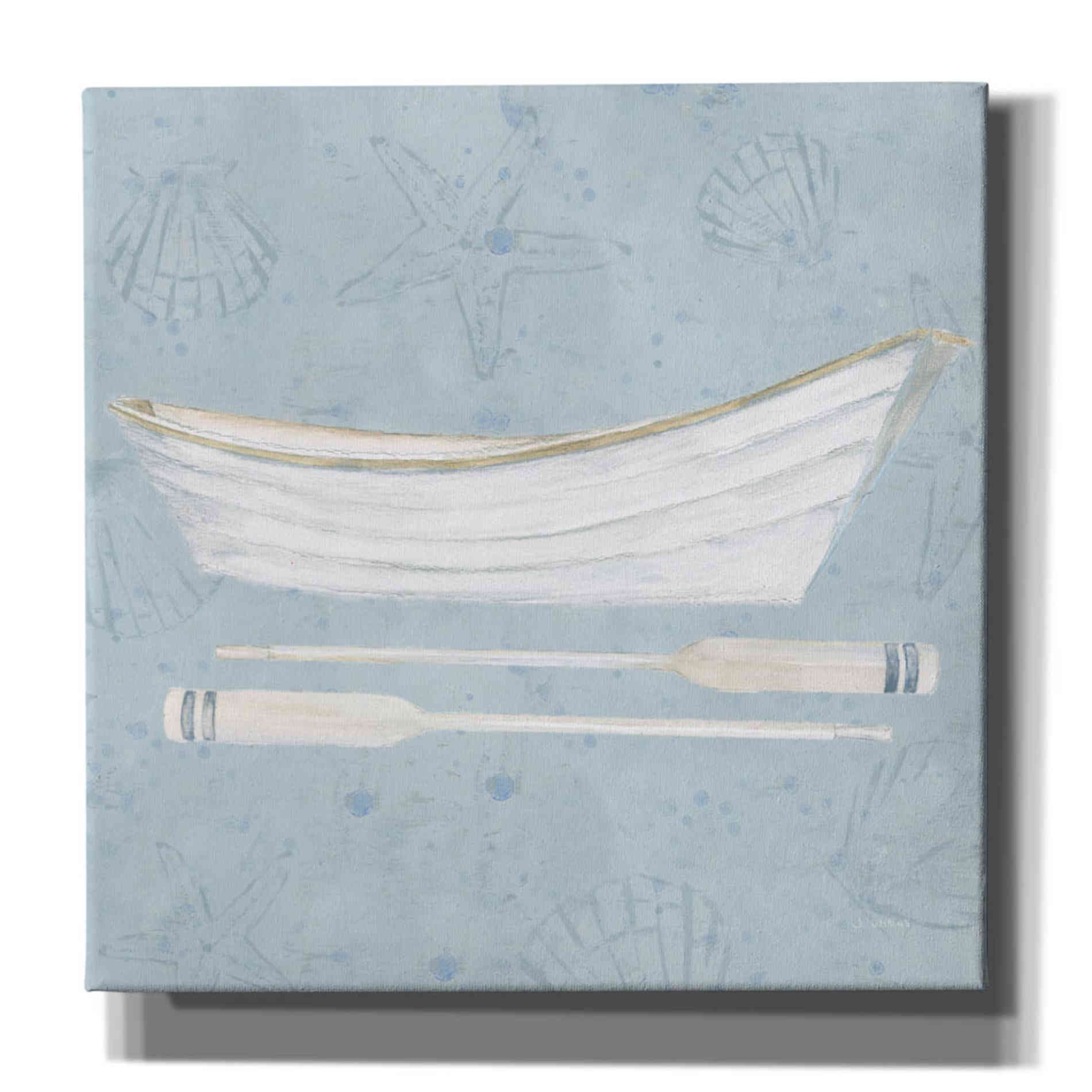 'Serene Seaside I' by James Wiens, Canvas Wall Art,12x12x1.1x0,18x18x1.1x0,26x26x1.74x0,37x37x1.74x0