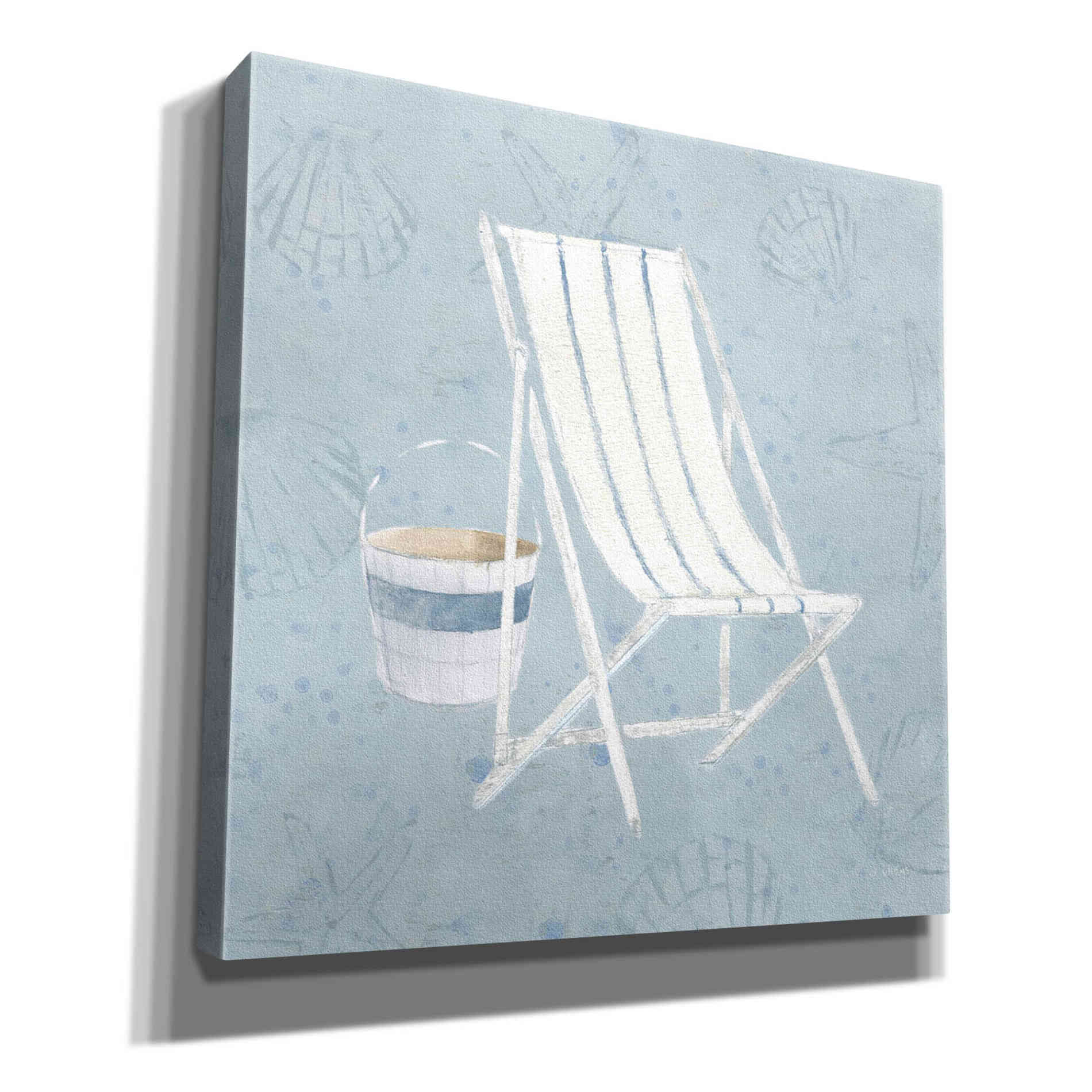 'Serene Seaside III' by James Wiens, Canvas Wall Art,12x12x1.1x0,18x18x1.1x0,26x26x1.74x0,37x37x1.74x0