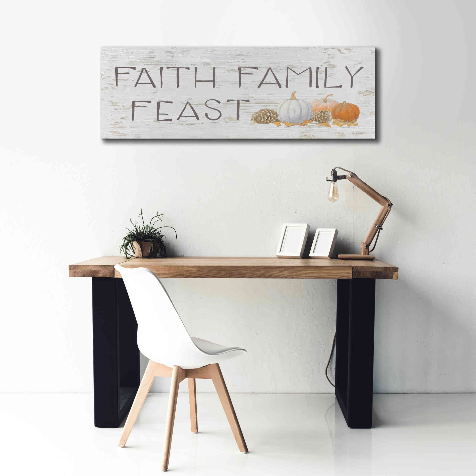 'Beautiful Bounty Sign III' by James Wiens, Canvas Wall Art,60 x 20