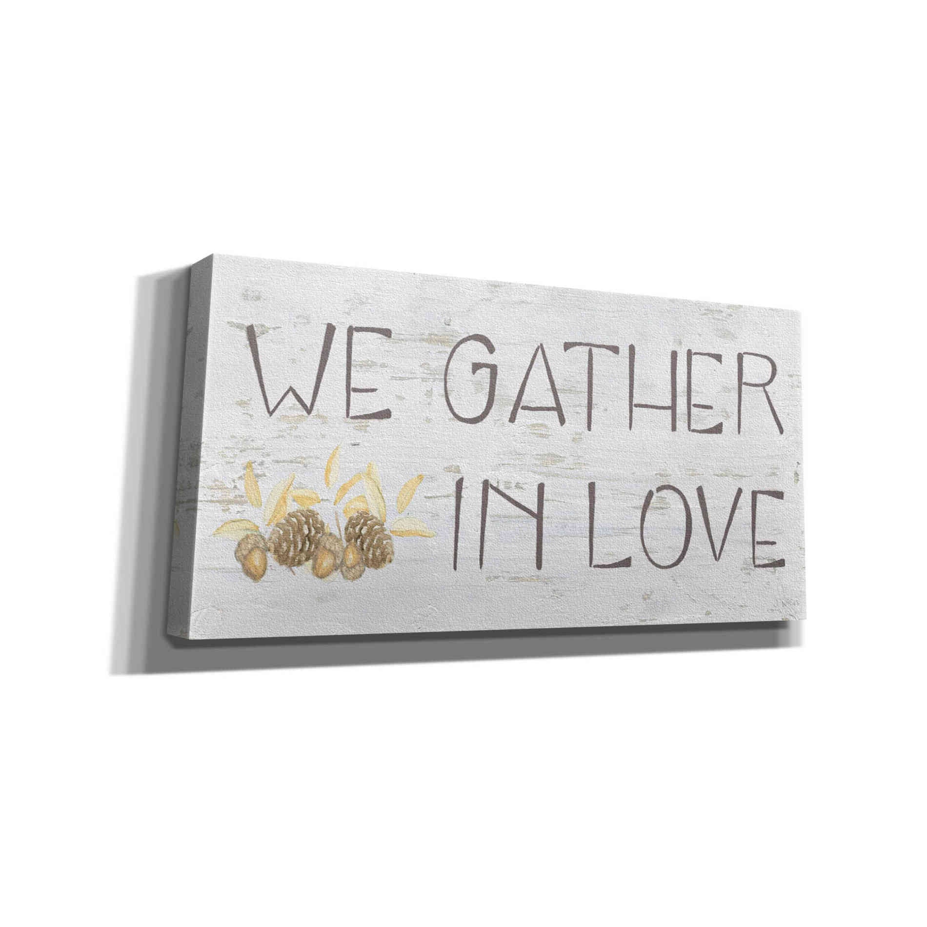 'Beautiful Bounty Sign IV' by James Wiens, Canvas Wall Art,36x12x1.55x0,60x20x1.74x0