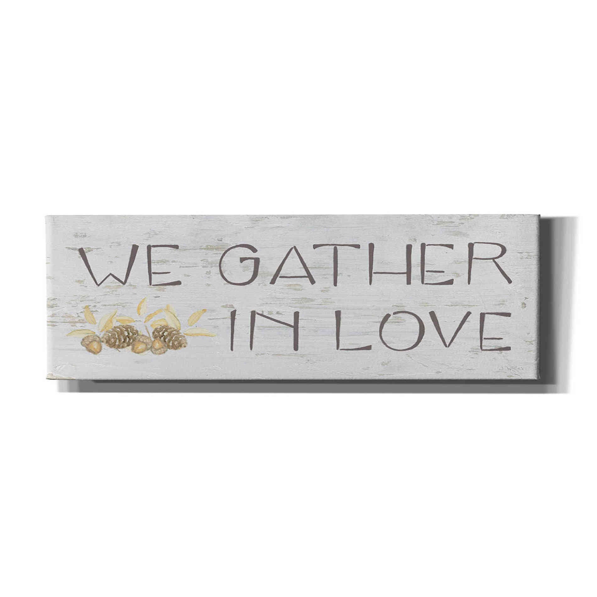 'Beautiful Bounty Sign IV' by James Wiens, Canvas Wall Art,36x12x1.55x0,60x20x1.74x0