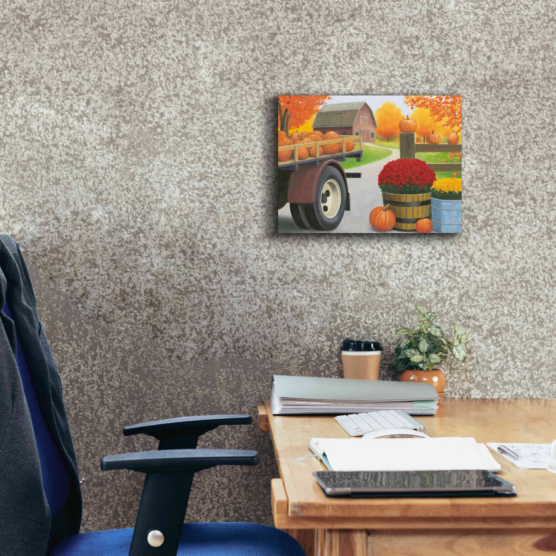 'Autumn Affinity I' by James Wiens, Canvas Wall Art,16 x 12