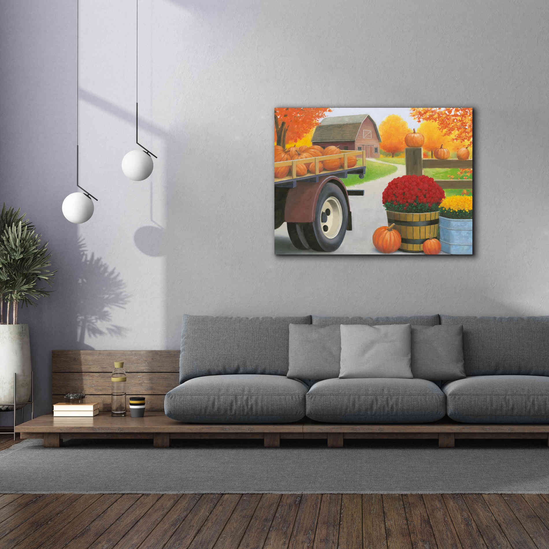 'Autumn Affinity I' by James Wiens, Canvas Wall Art,54 x 40