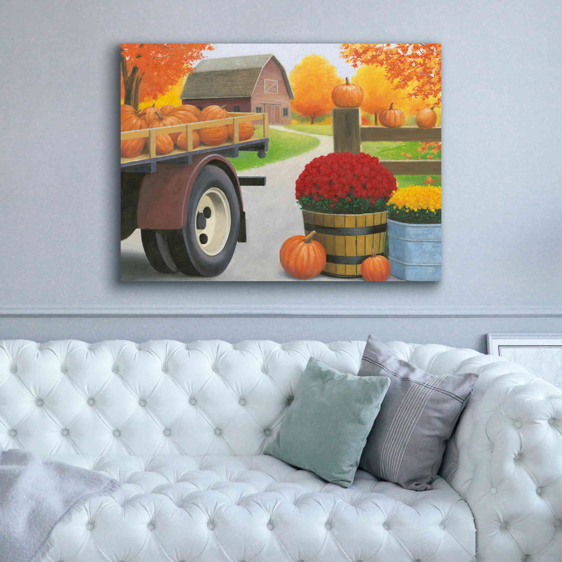 'Autumn Affinity I' by James Wiens, Canvas Wall Art,54 x 40