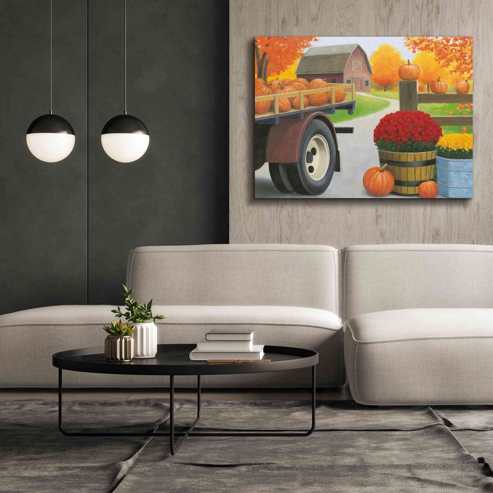 'Autumn Affinity I' by James Wiens, Canvas Wall Art,54 x 40