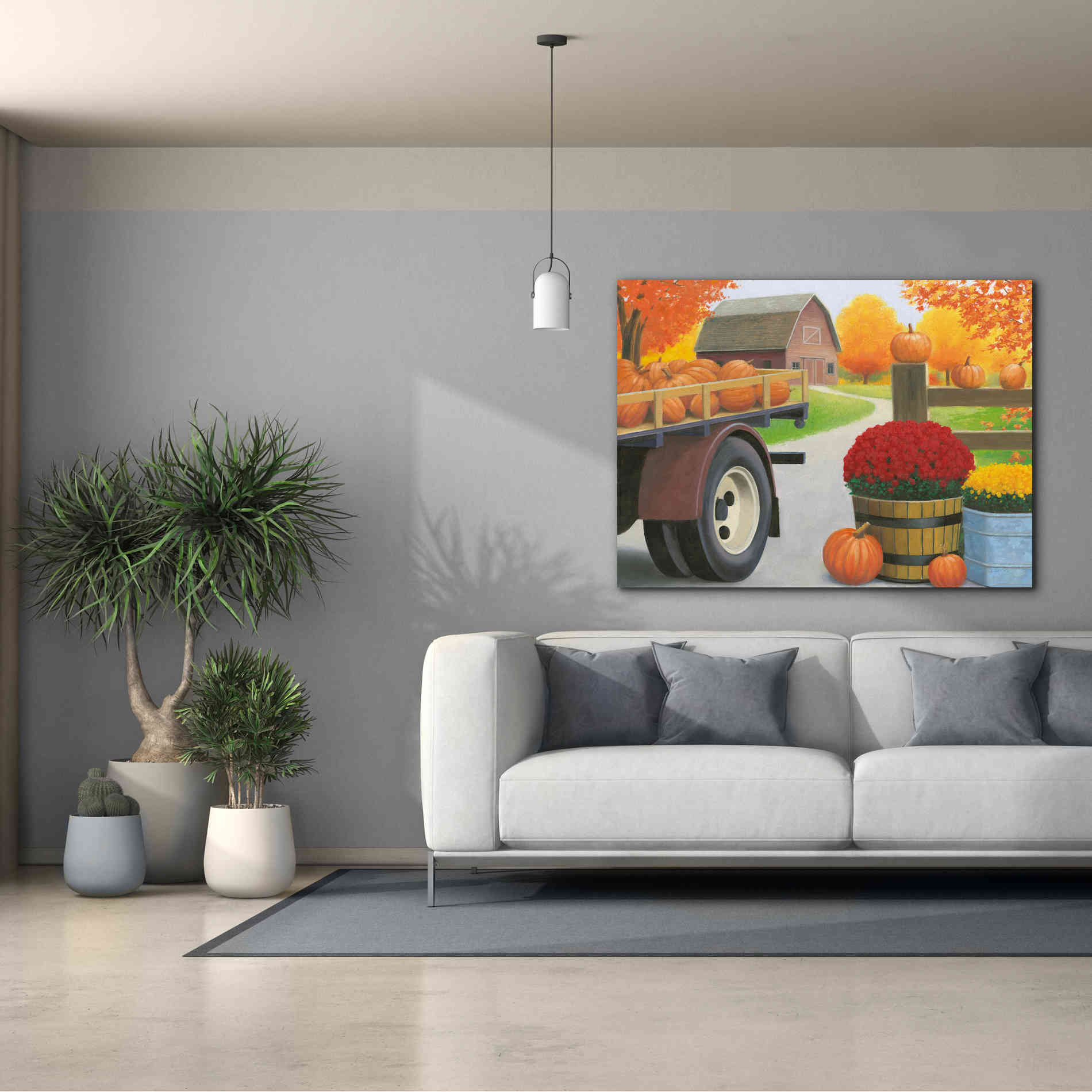 'Autumn Affinity I' by James Wiens, Canvas Wall Art,54 x 40