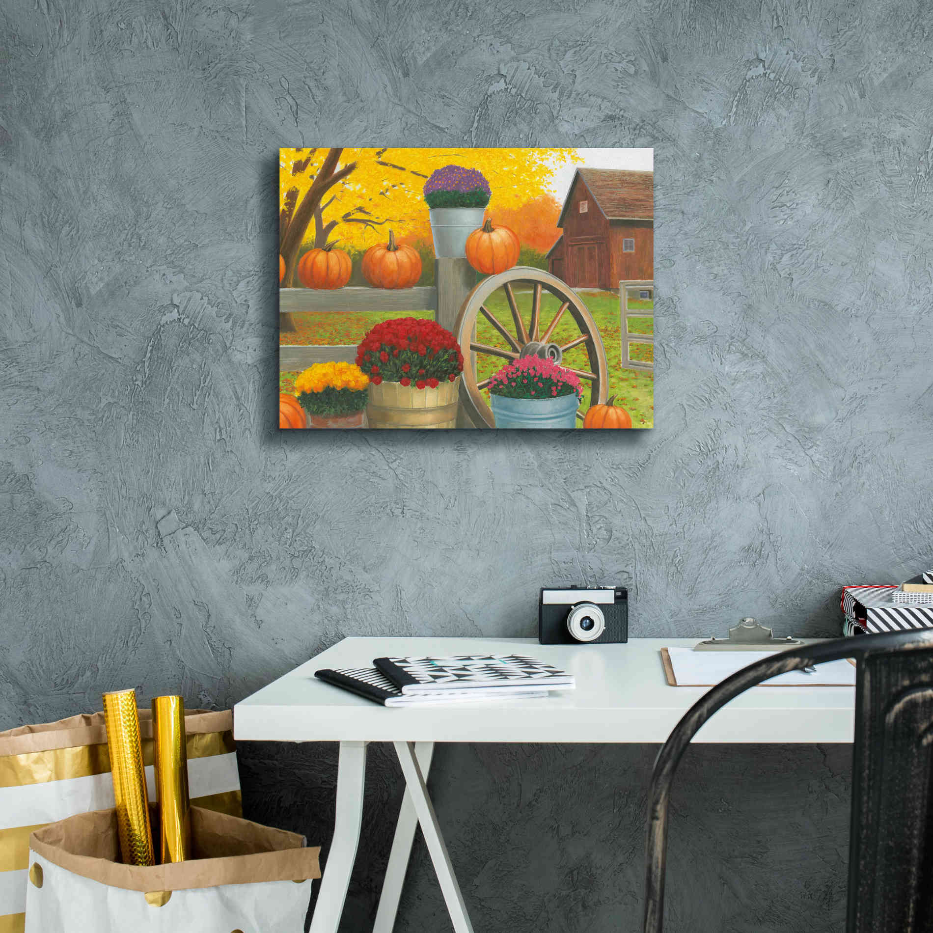 'Autumn Affinity II' by James Wiens, Canvas Wall Art,16 x 12