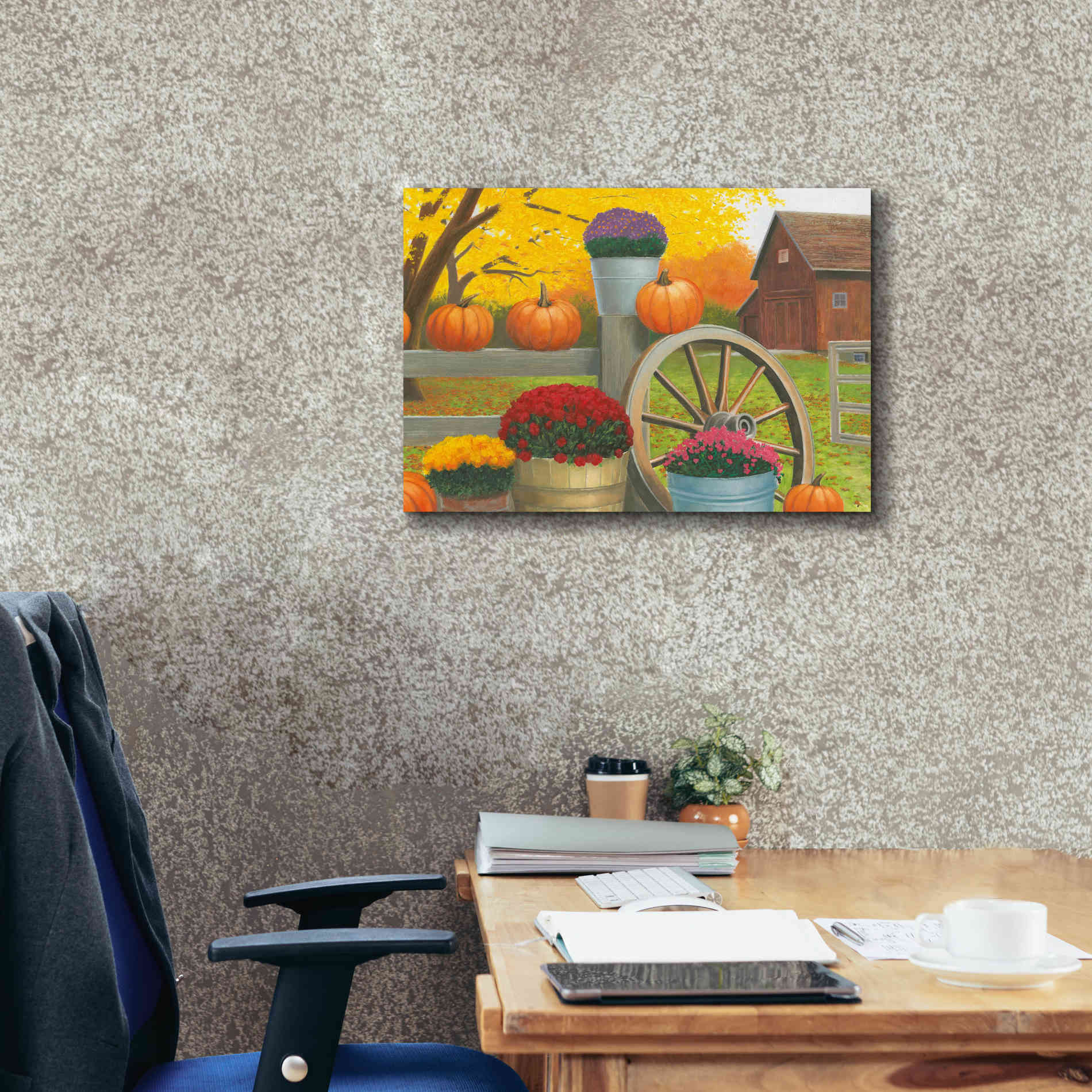 'Autumn Affinity II' by James Wiens, Canvas Wall Art,26 x 18