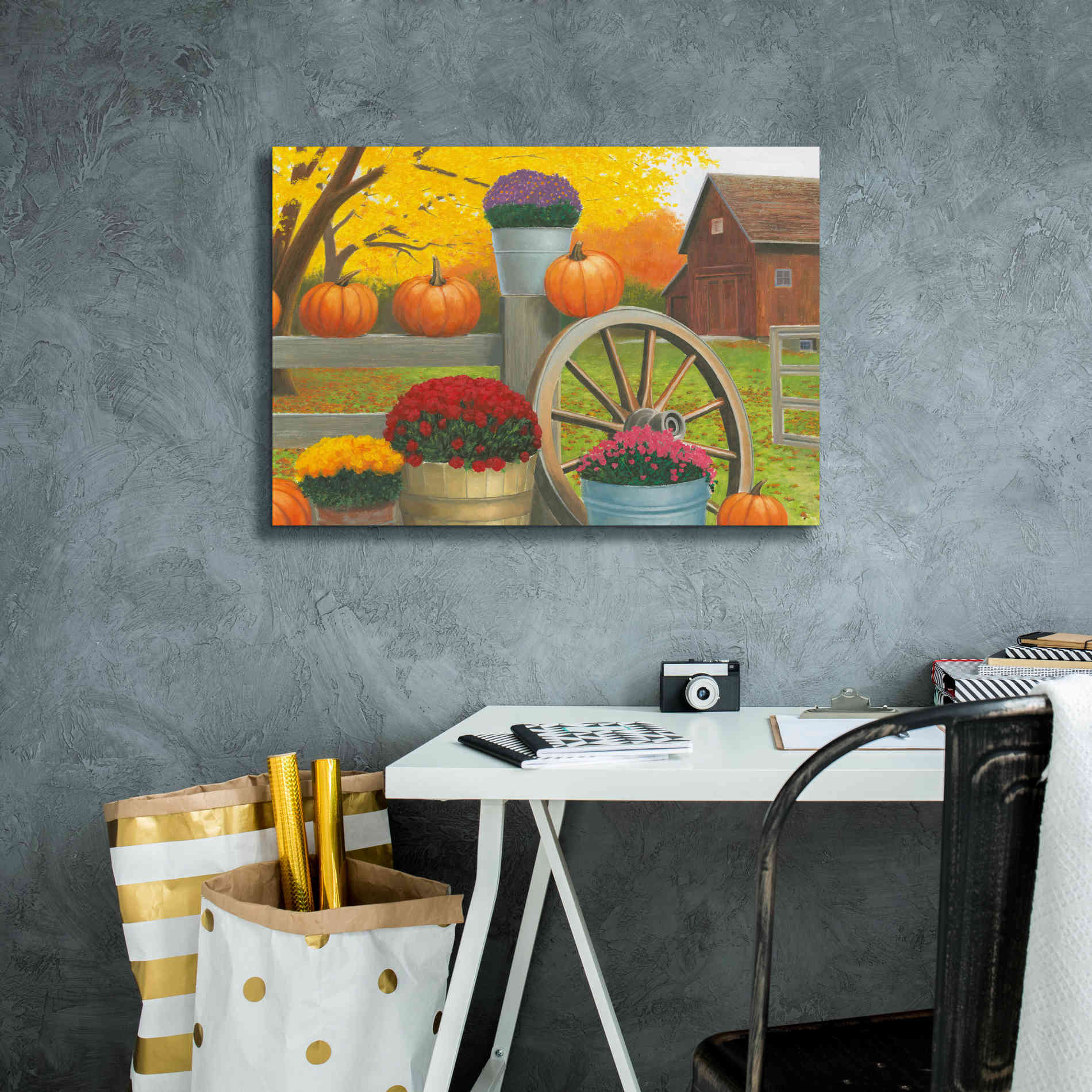 'Autumn Affinity II' by James Wiens, Canvas Wall Art,26 x 18