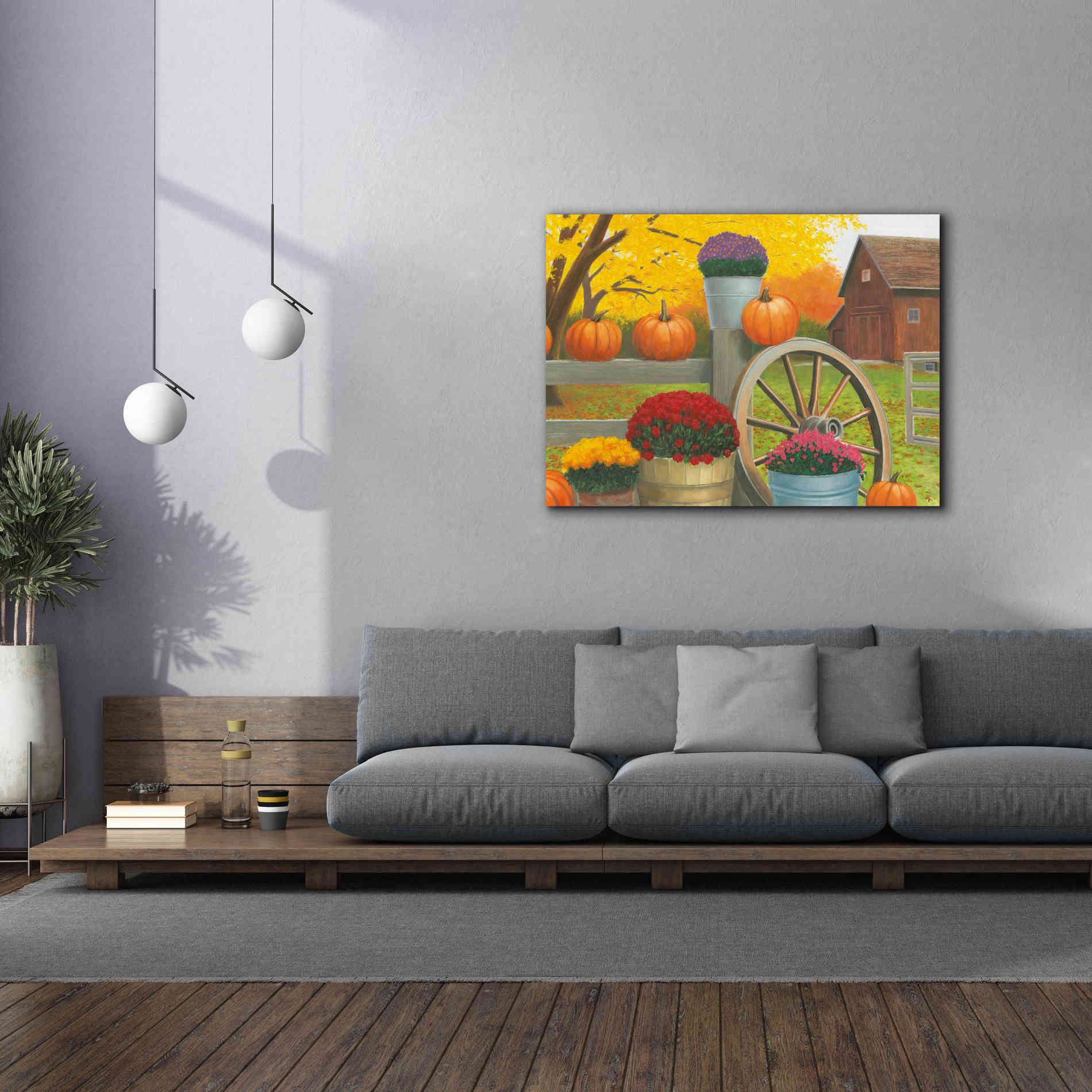 'Autumn Affinity II' by James Wiens, Canvas Wall Art,54 x 40