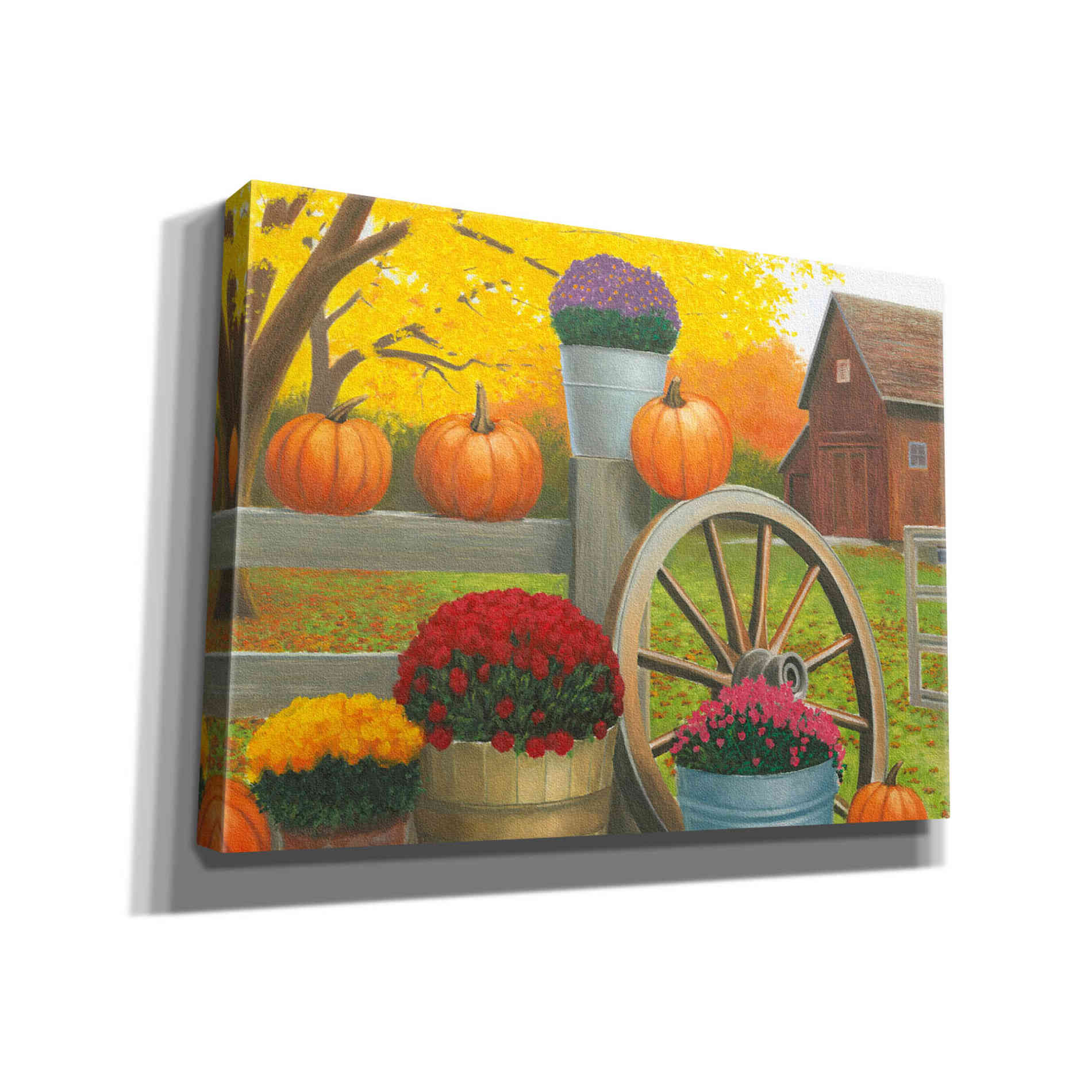 'Autumn Affinity II' by James Wiens, Canvas Wall Art,16x12x1.1x0,26x18x1.1x0,34x26x1.74x0,54x40x1.74x0