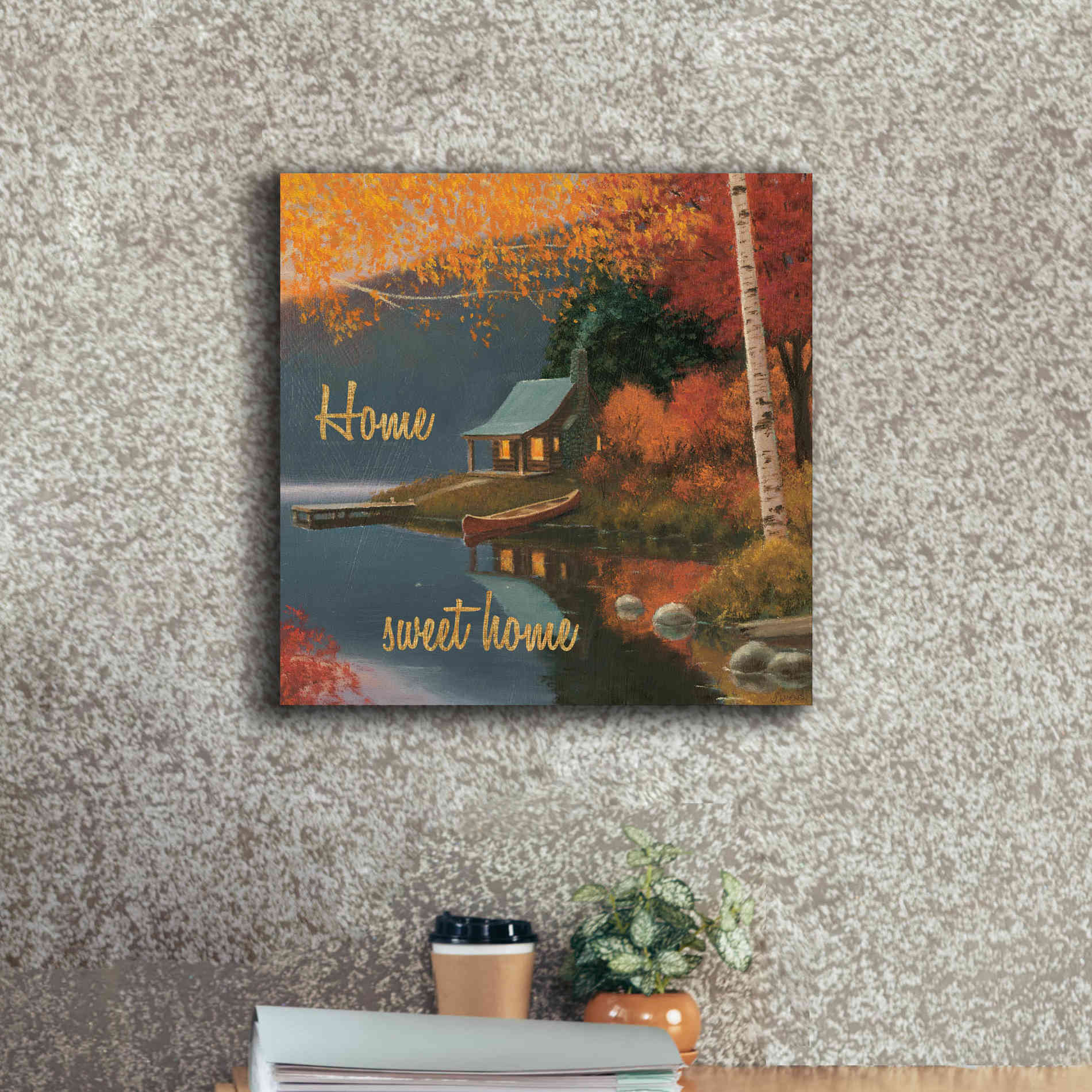 'Quiet Evening II' by James Wiens, Canvas Wall Art,18 x 18