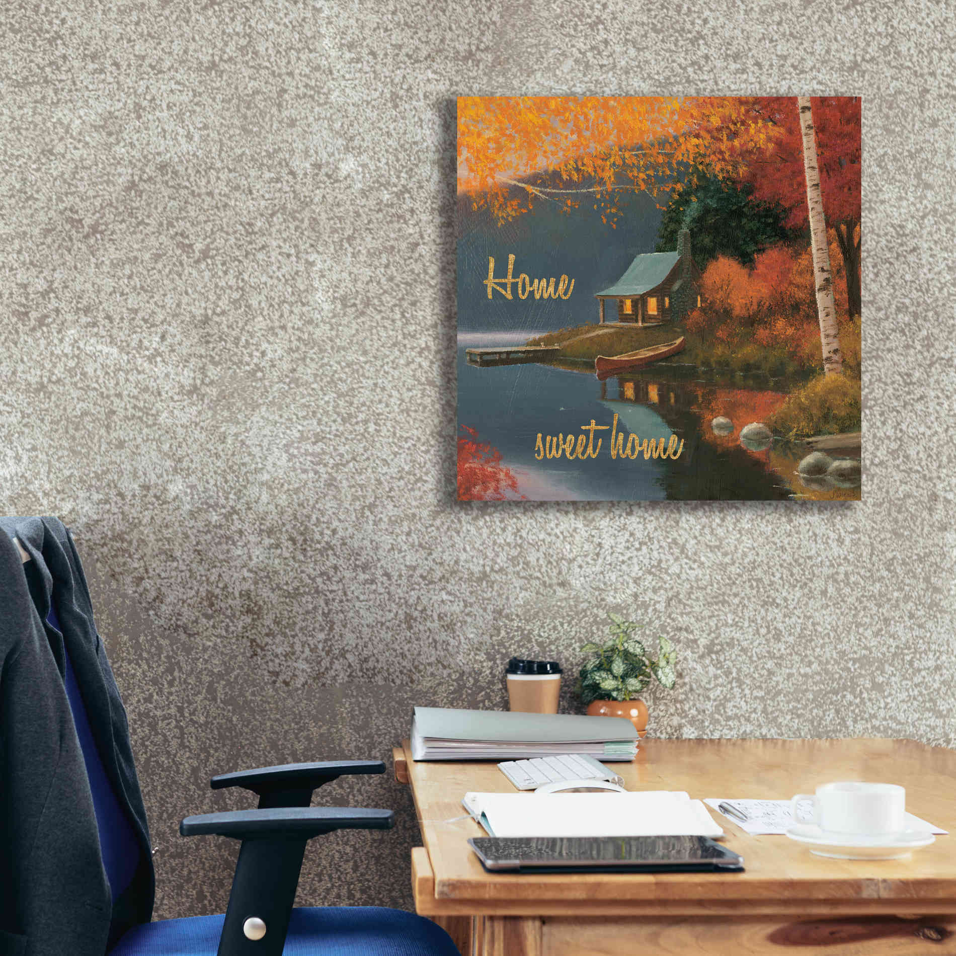 'Quiet Evening II' by James Wiens, Canvas Wall Art,26 x 26