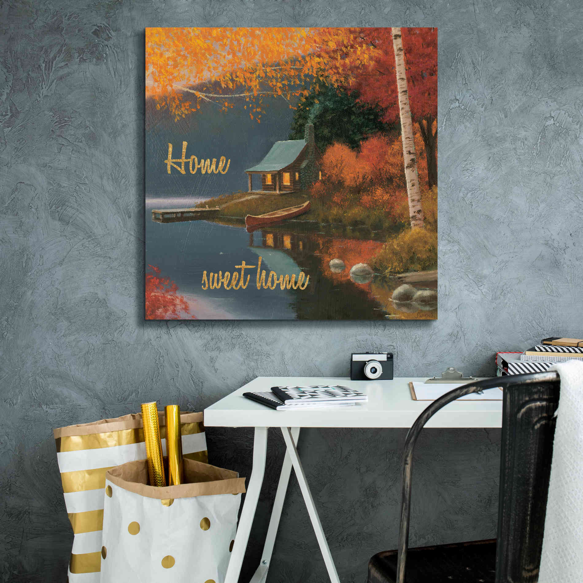 'Quiet Evening II' by James Wiens, Canvas Wall Art,26 x 26