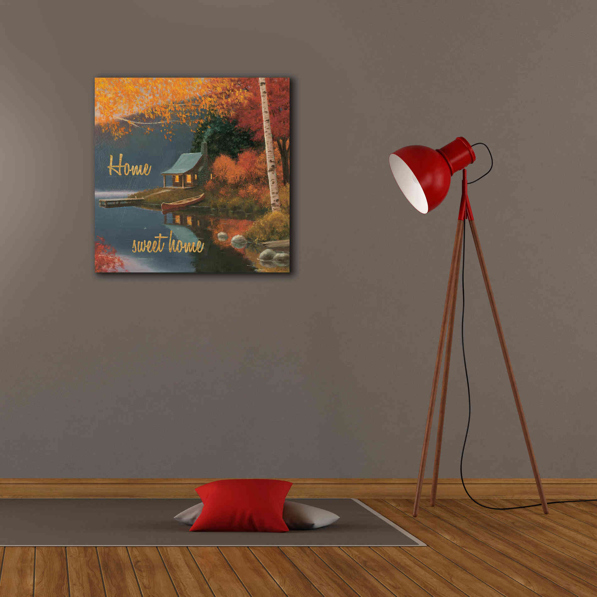 'Quiet Evening II' by James Wiens, Canvas Wall Art,26 x 26