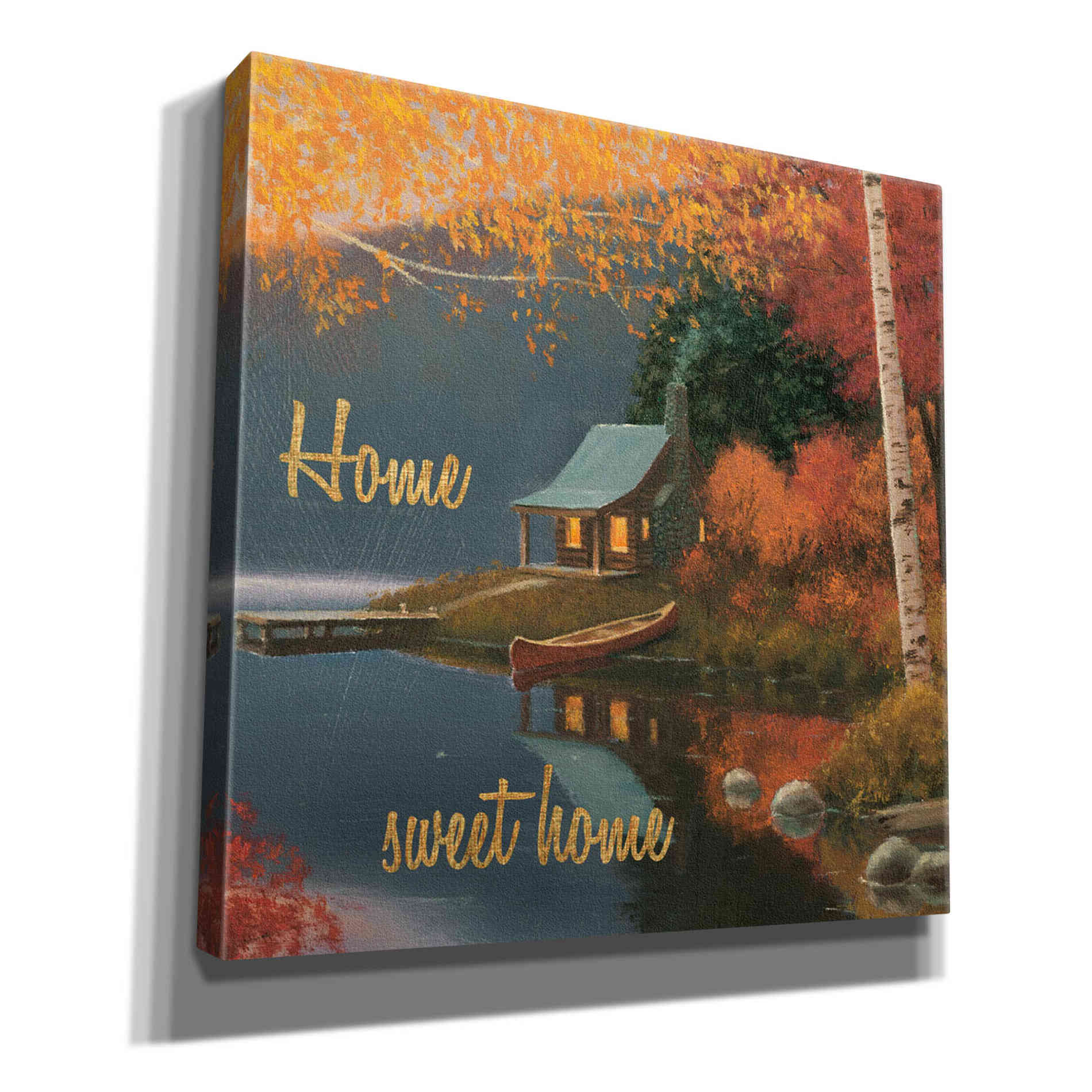 'Quiet Evening II' by James Wiens, Canvas Wall Art,12x12x1.1x0,18x18x1.1x0,26x26x1.74x0,37x37x1.74x0